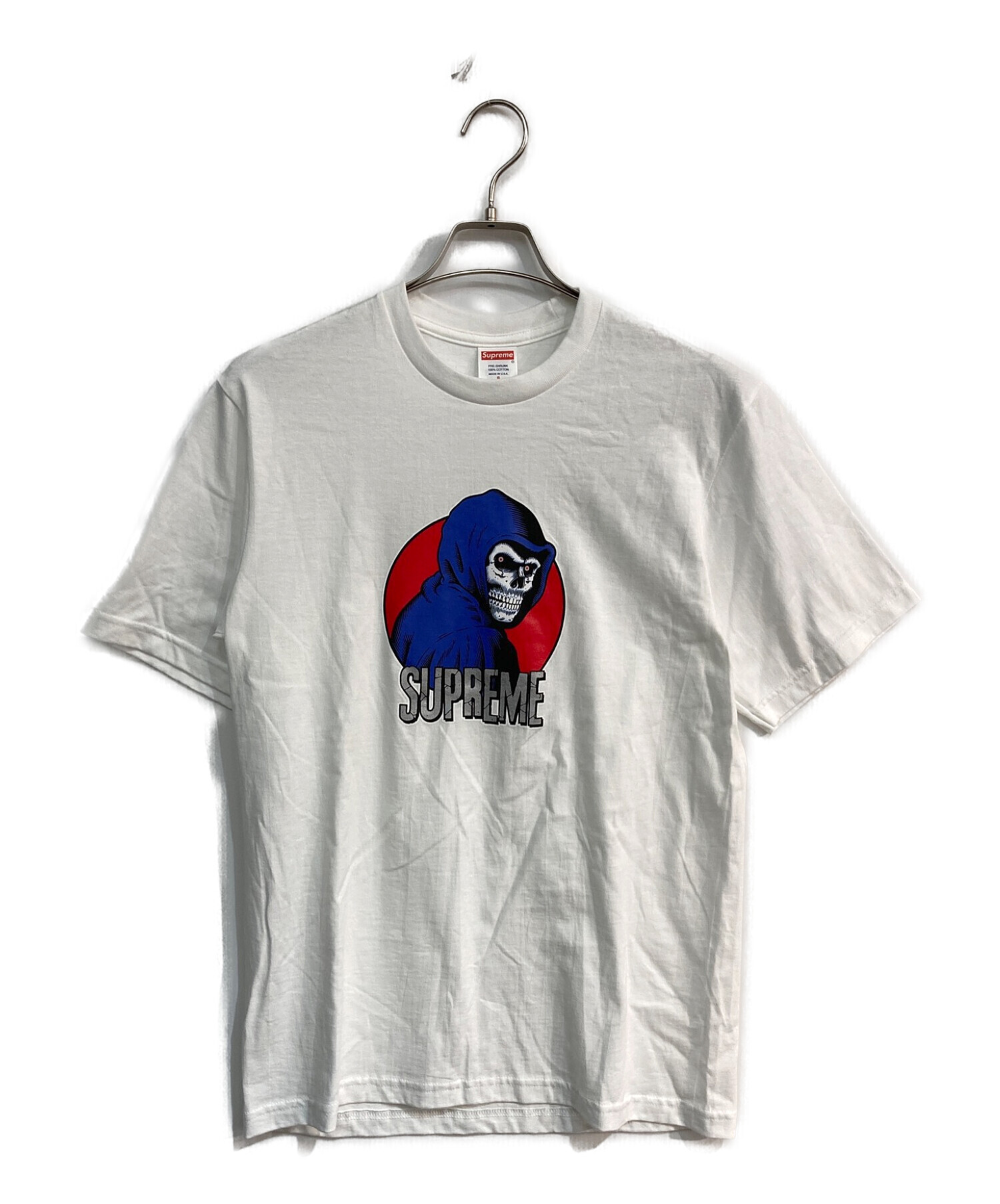 SUPREME (シュプリーム) Reaper Tee 23SS プリントTシャツ ホワイト サイズ:S