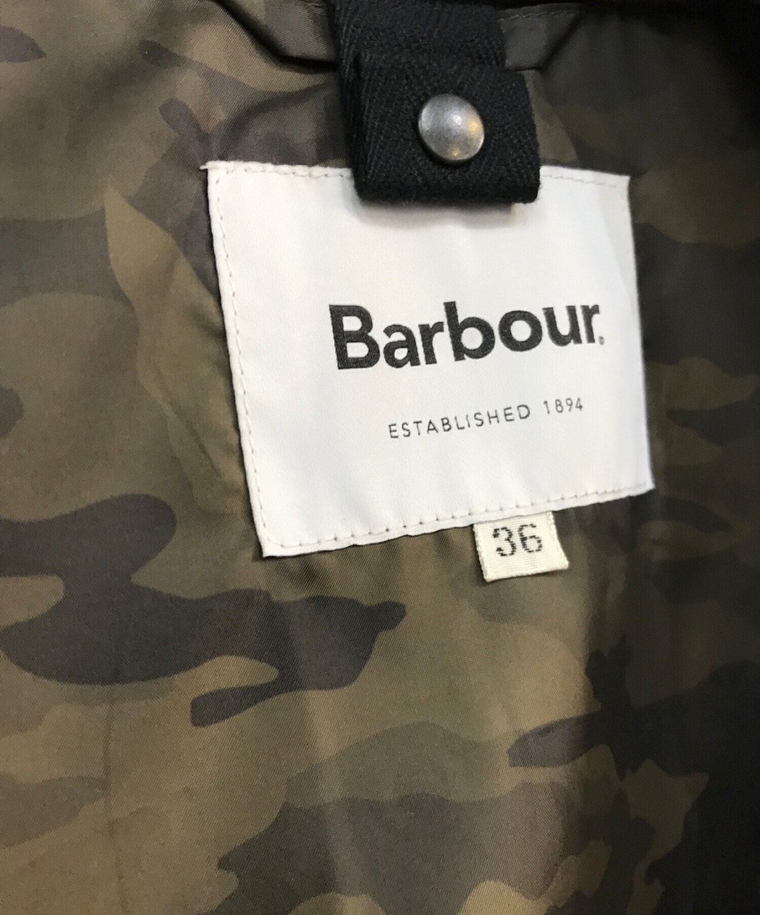 Barbour (バブアー) スタンドカラージャケット 1802186 オリーブ オリーブ サイズ:S