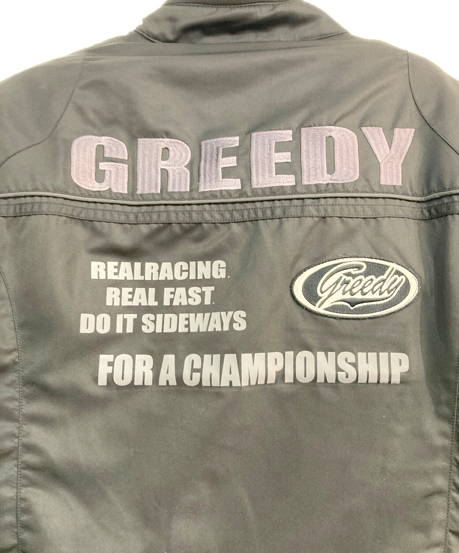 中古・古着通販】GREEDY (グリーディ) バイクジャケット ナイロン