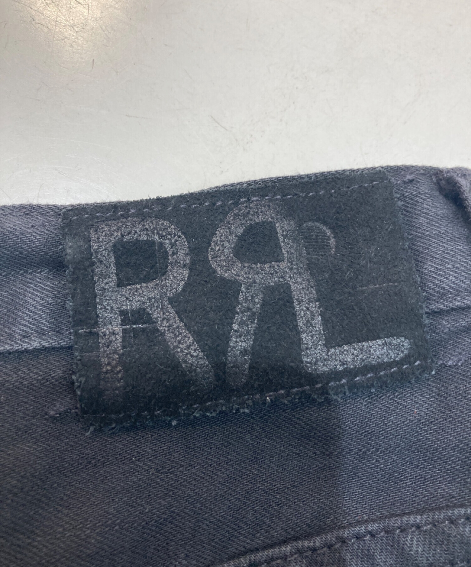 RRL (ダブルアールエル) パンツ ブラック サイズ:28