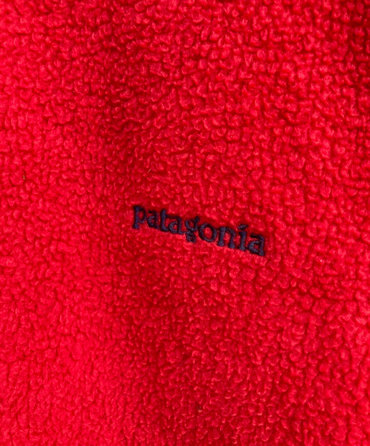 Patagonia (パタゴニア) 80sフリースジャケット　89年製　レッド　USA製　ハーフジップ　プルオーバー レッド サイズ:L