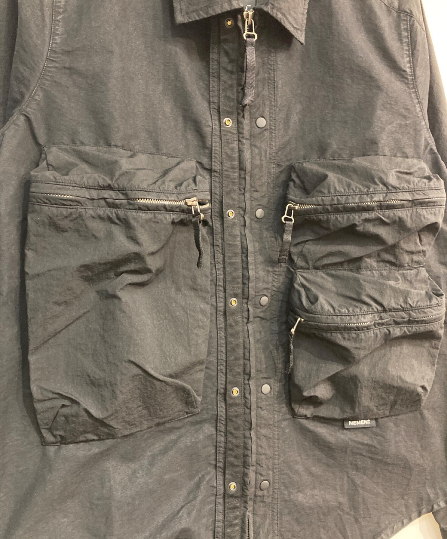 中古・古着通販】NEMEN (ネーメン) TATS ZIPPED PARACHUTE OVERSHIRT