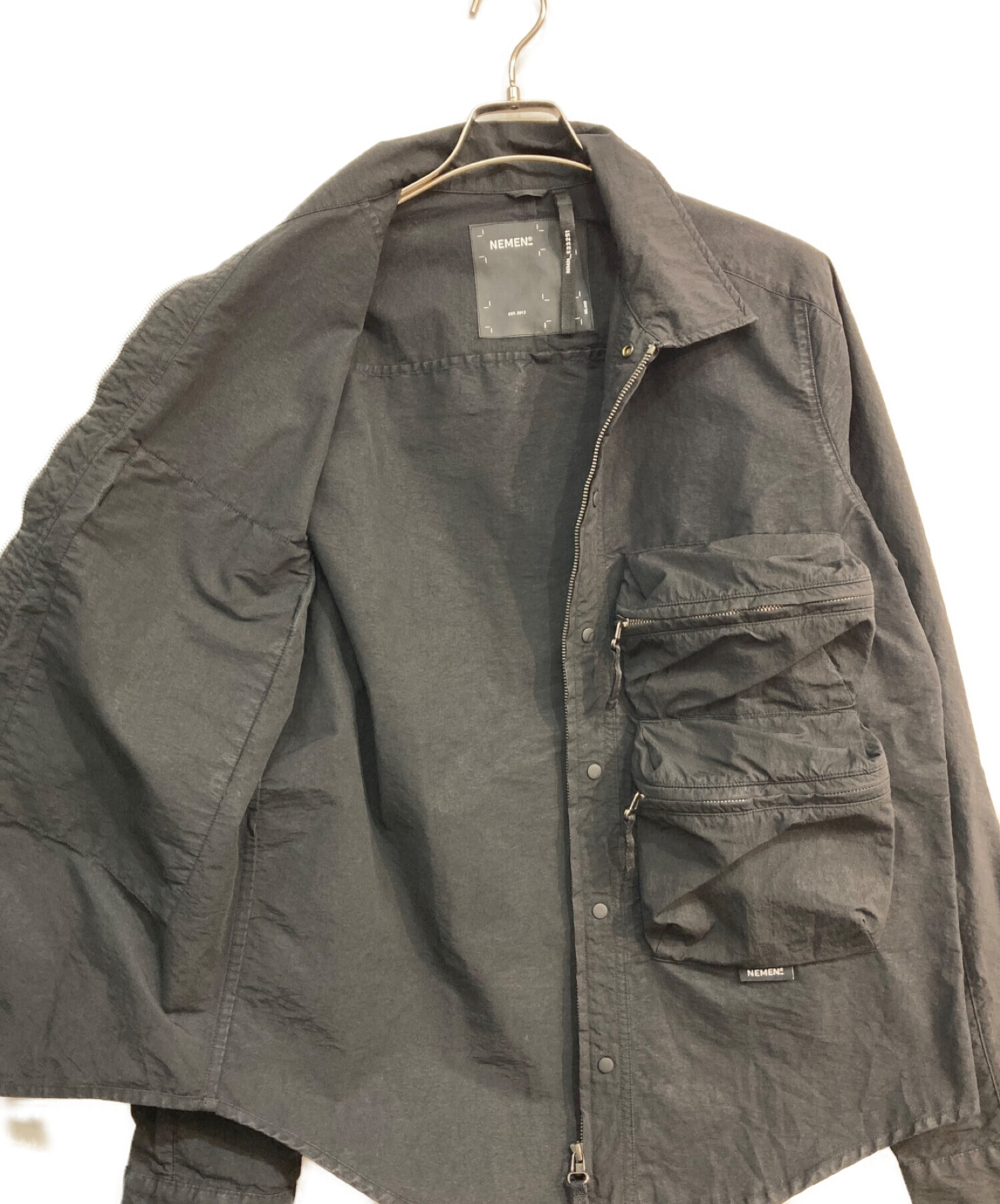 中古・古着通販】NEMEN (ネーメン) TATS ZIPPED PARACHUTE OVERSHIRT