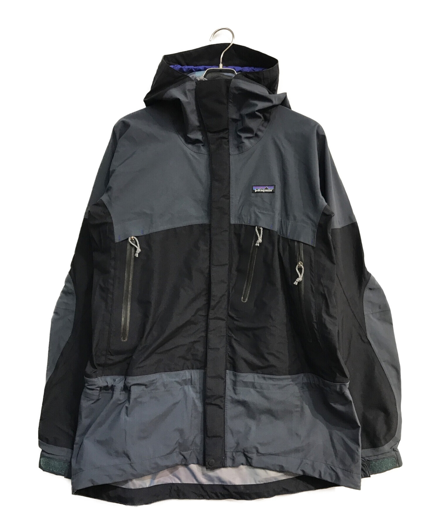 Patagonia (パタゴニア) Ice Nine Jacket　83350　00年製 GORE-TEX　グレー×ブラック　 グレー×ブラック  サイズ:M