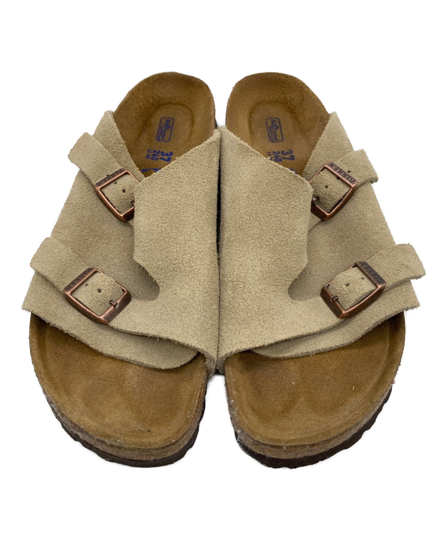 BIRKENSTOCK (ビルケンシュトック) サンダル　チューリッヒ ベージュ サイズ:37