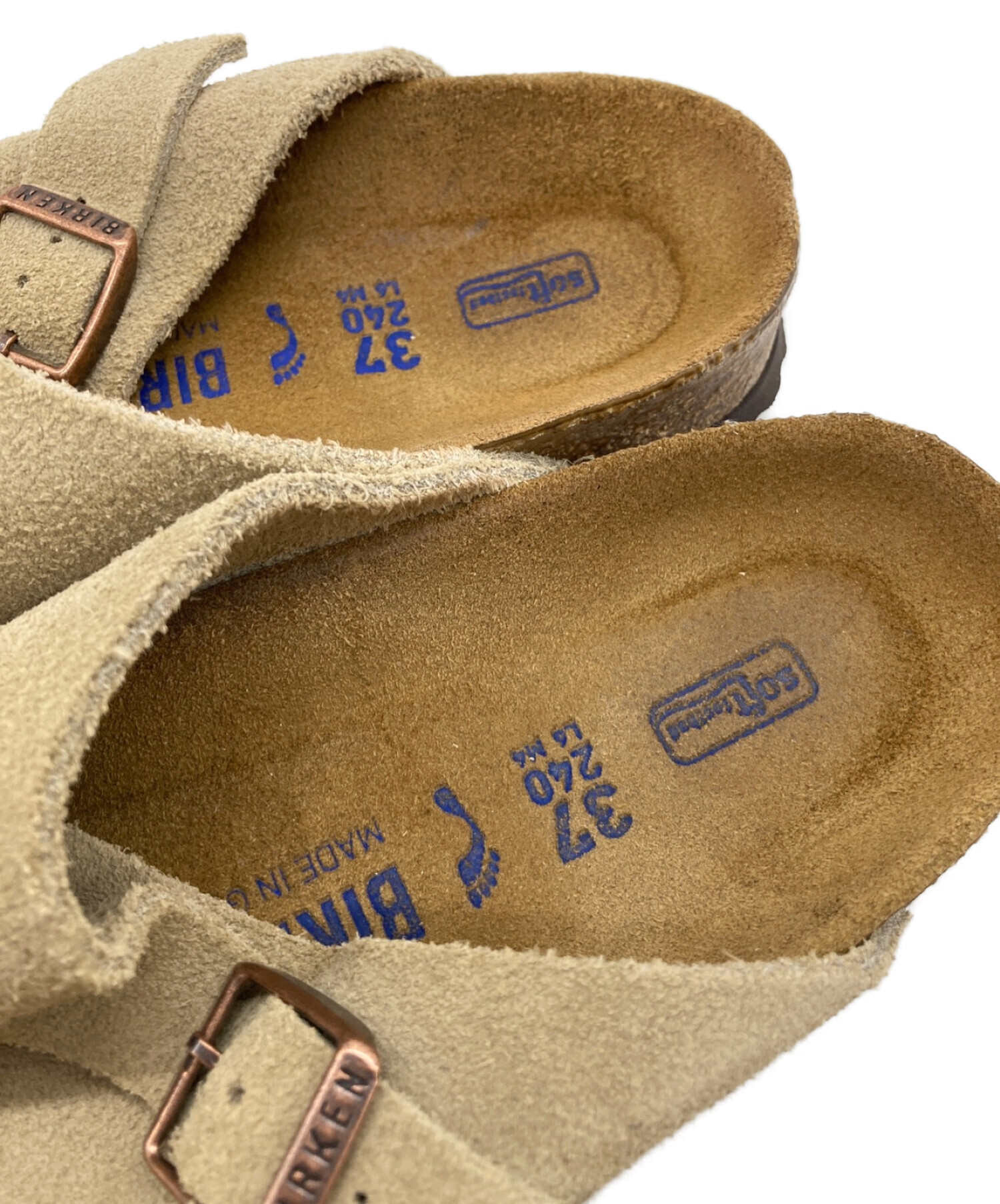 BIRKENSTOCK (ビルケンシュトック) サンダル　チューリッヒ ベージュ サイズ:37