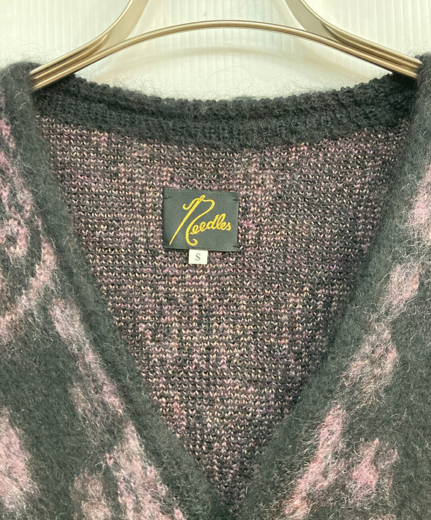 中古・古着通販】Needles (ニードルス) Paysley Mohair Cardigan HM379