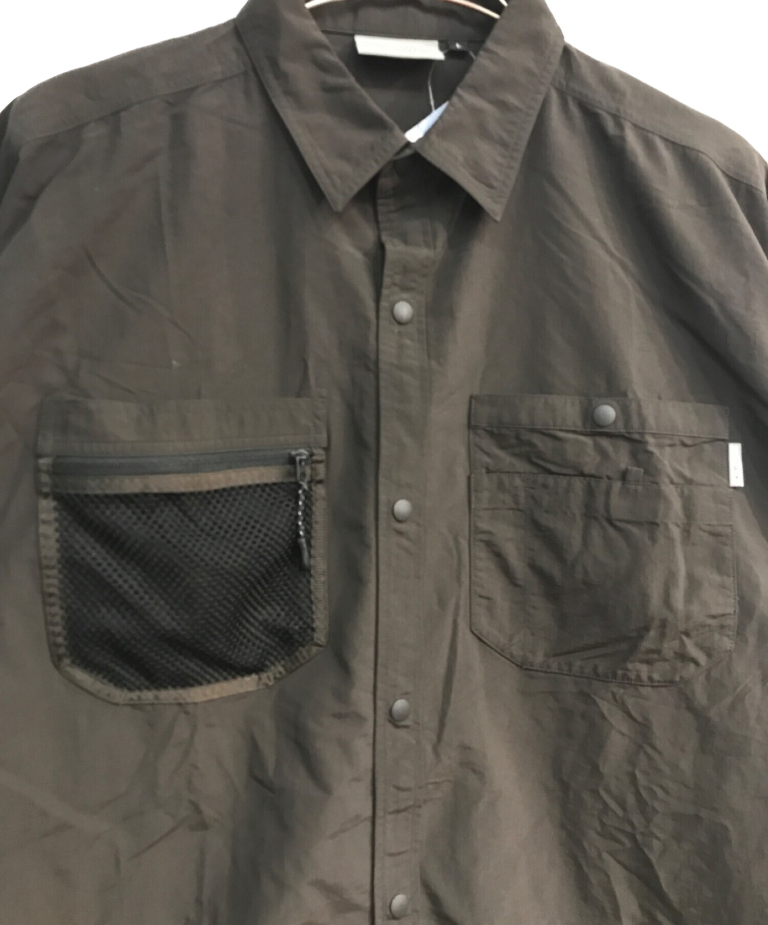 GRIP SWANY (グリップスワニー) koti (コティ) GEAR SHIRT グレー サイズ:L 未使用品