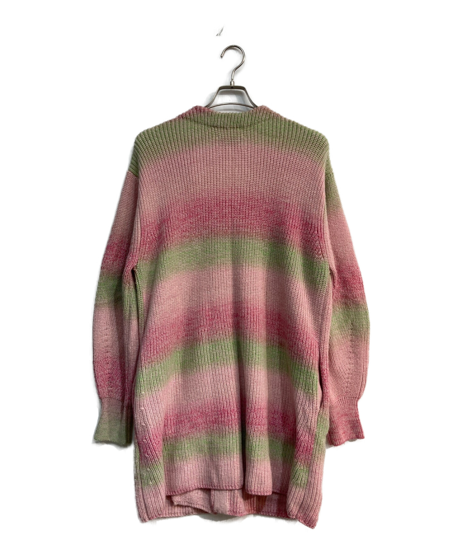 中古・古着通販】AMERI (アメリ) UND MIX LONG STRAIGHT KNIT CARDIGAN