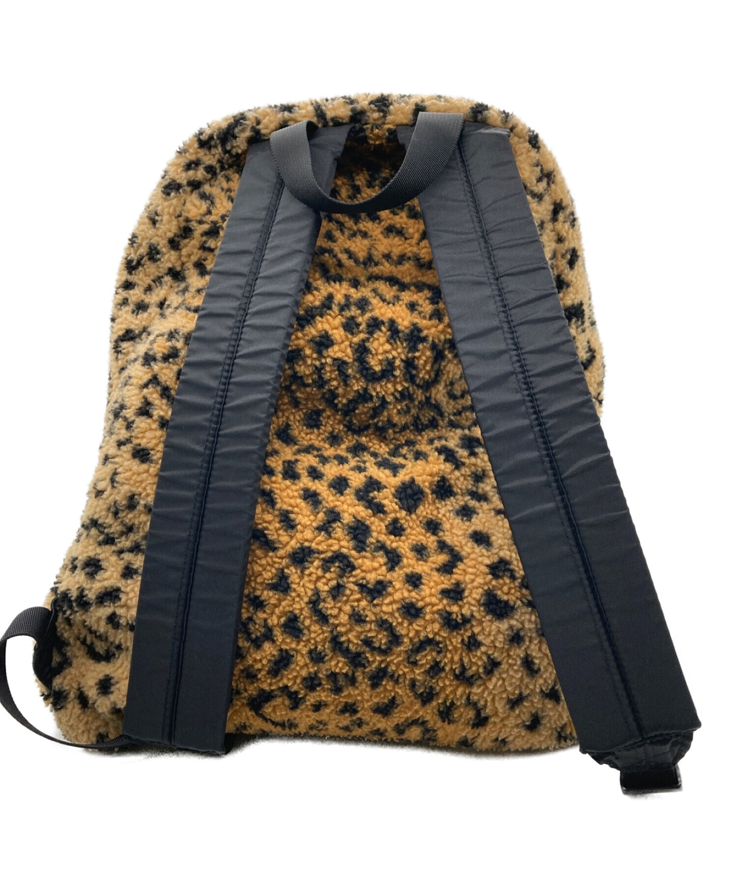 17AW Supreme Leopard Fleece Backpack
