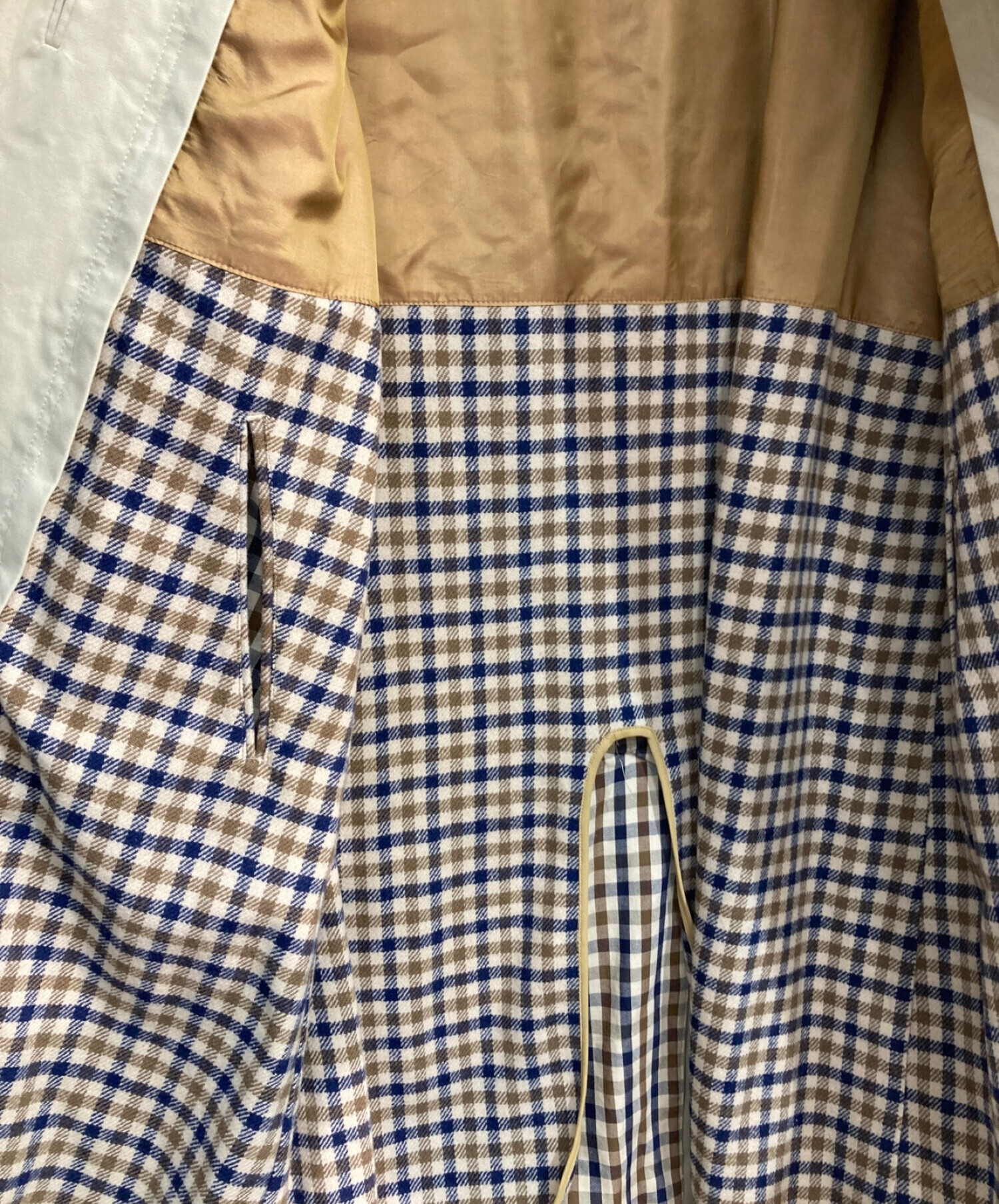 中古・古着通販】Aquascutum (アクアスキュータム) ライナー付ステン