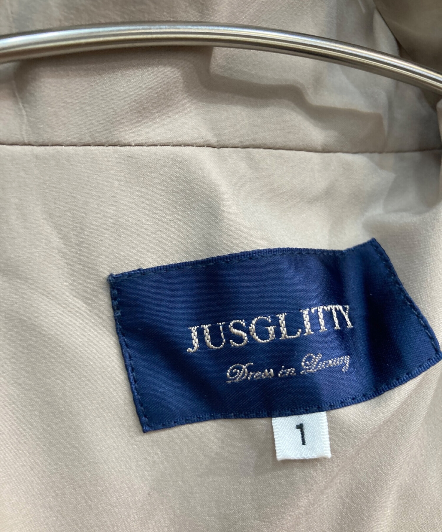 中古・古着通販】JUSGLITTY (ジャスグリッティー) ショートブルゾン