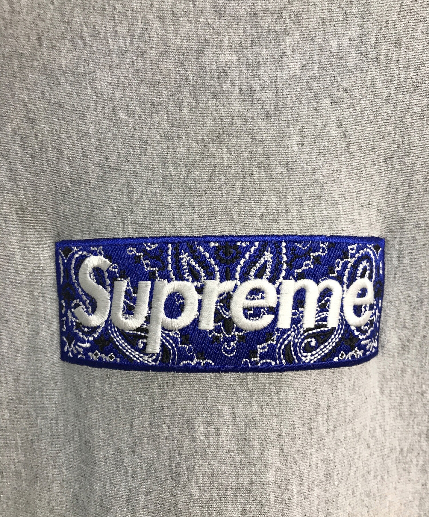 中古・古着通販】SUPREME (シュプリーム) Bandana Box Logo Hooded