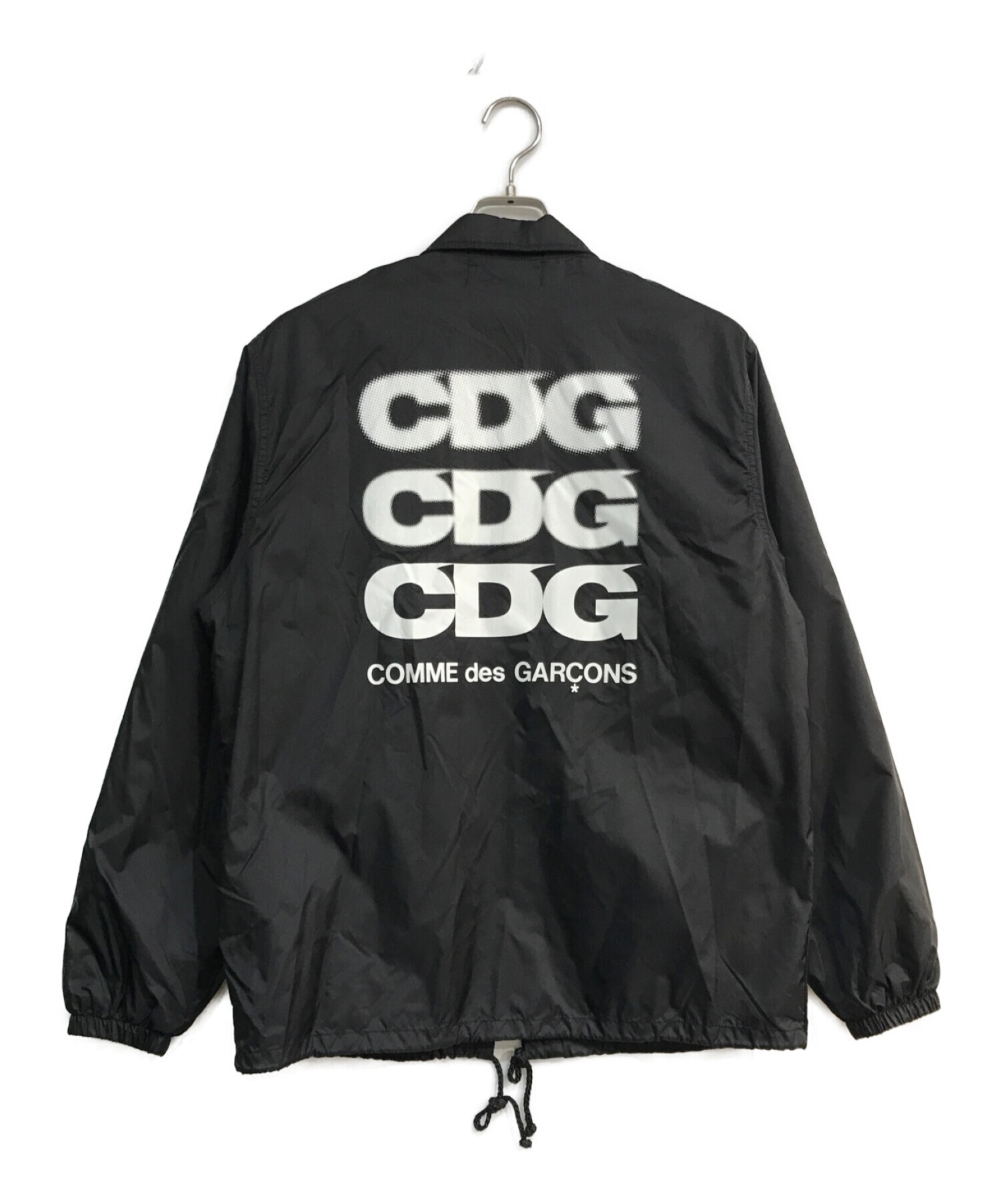 CDG (シーディージー) バックプリントコーチジャケット　SZ-J004　AD2022 ブラック サイズ:Ｍ