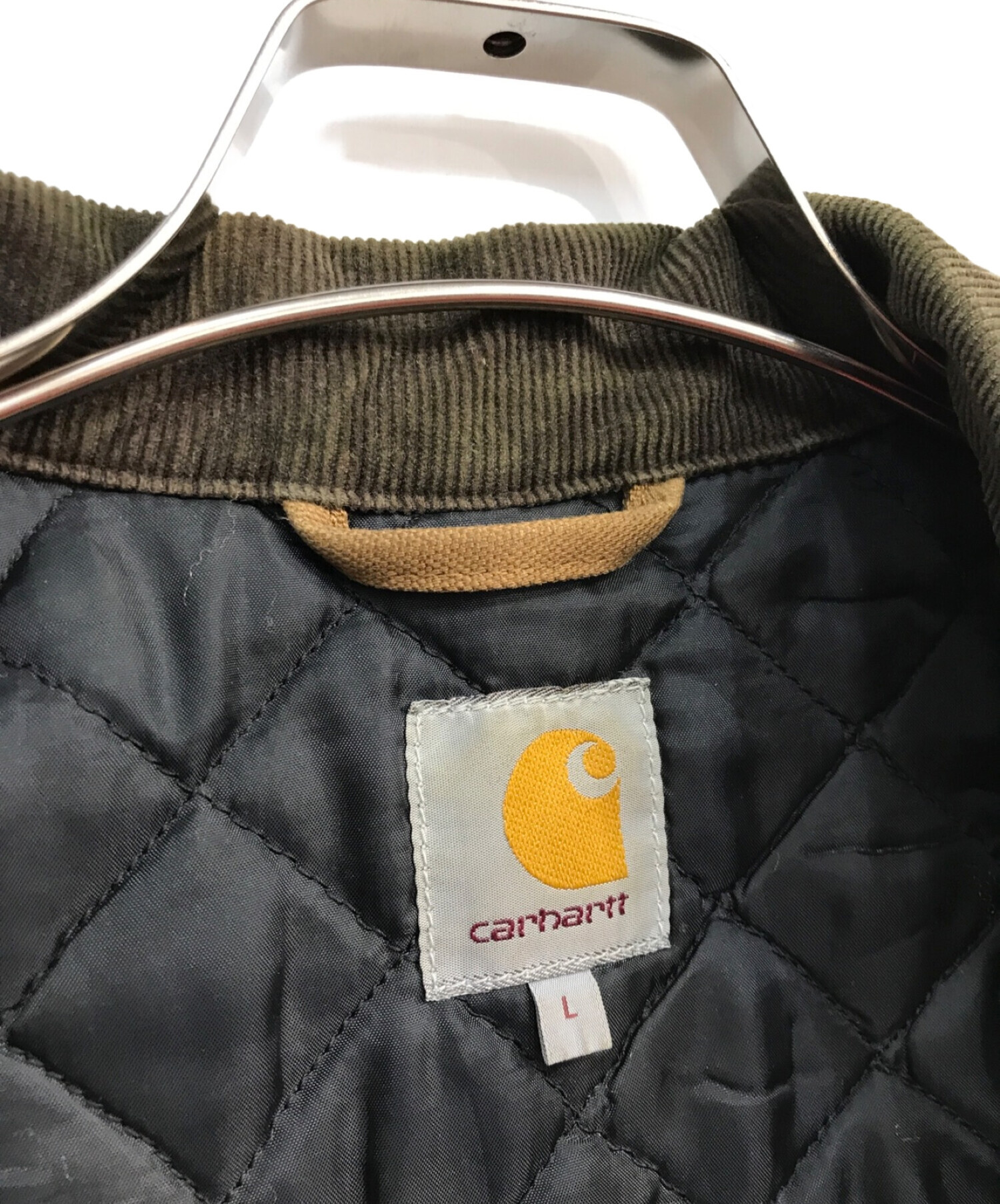 Carhartt WIP (カーハートダブリューアイピー) Patta (パタ) CHORE JACKET ブラウン×ブラック サイズ:L