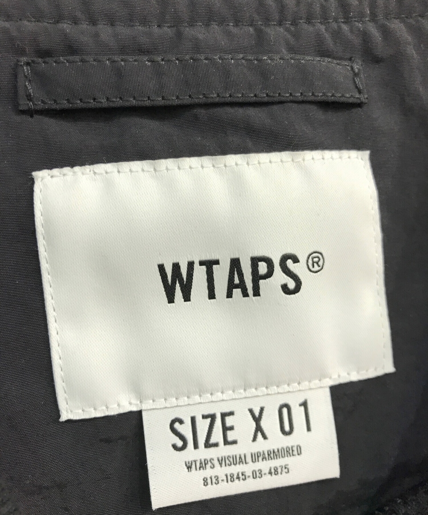 中古・古着通販】WTAPS (ダブルタップス) SMOCK JACKET NYLON TUSSAH 221BRDT-JKM04 22ss ブラック  サイズ:1｜ブランド・古着通販 トレファク公式【TREFAC FASHION】スマホサイト