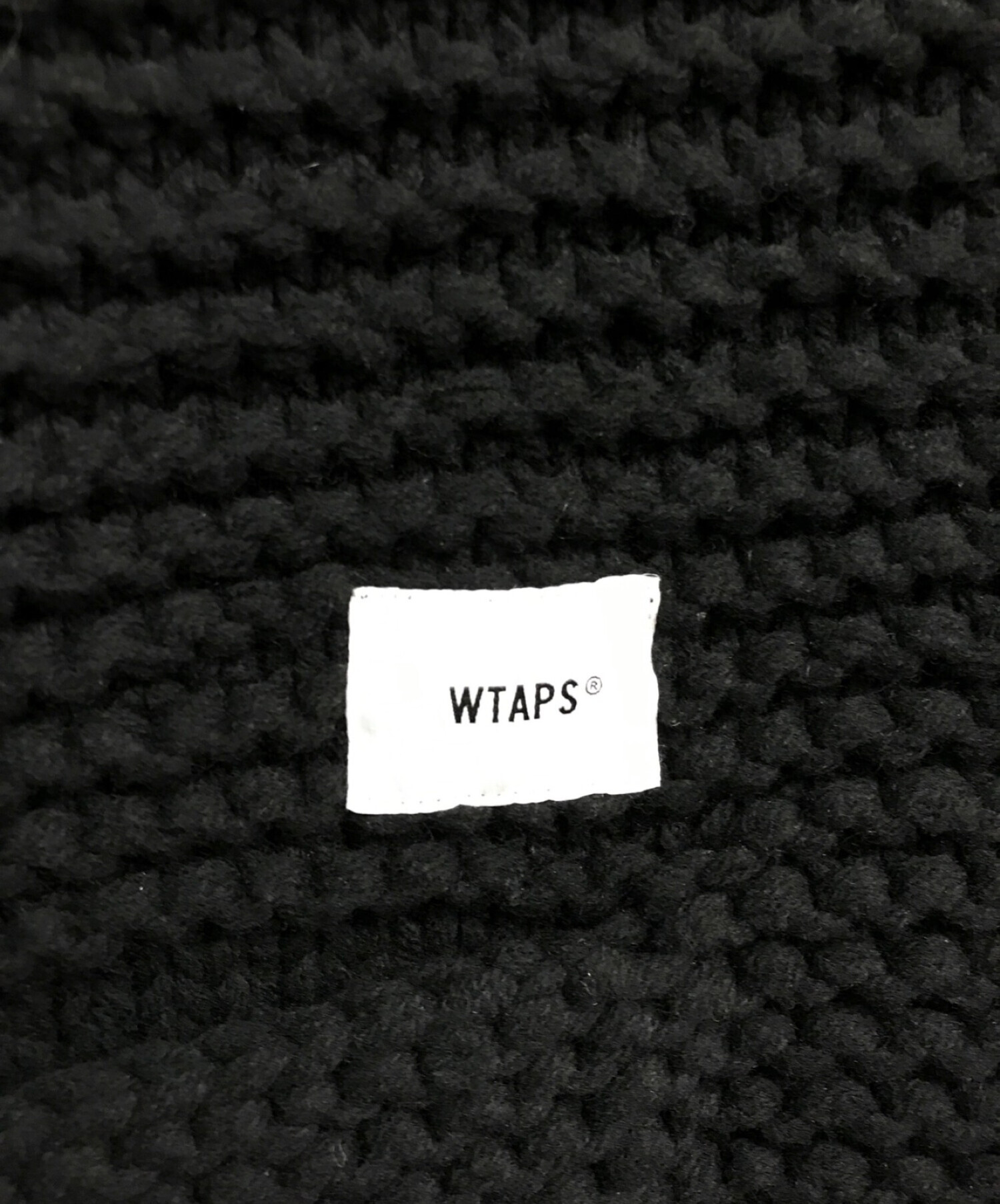 中古・古着通販】WTAPS (ダブルタップス) HBTタートルネックセーター 182MADT-KNM04 ブラック サイズ:X02｜ブランド・古着通販  トレファク公式【TREFAC FASHION】スマホサイト