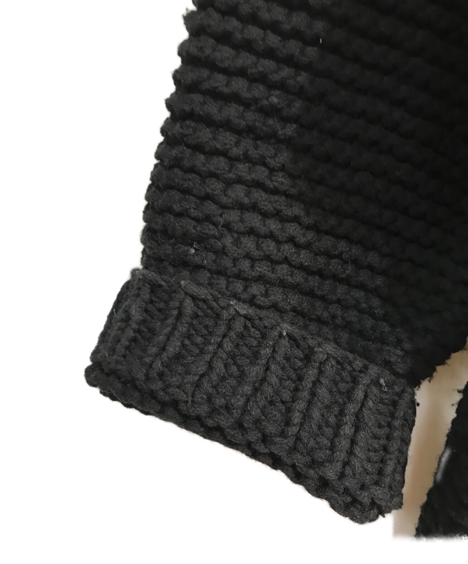 WTAPS (ダブルタップス) HBTタートルネックセーター　182MADT-KNM04 ブラック サイズ:X02
