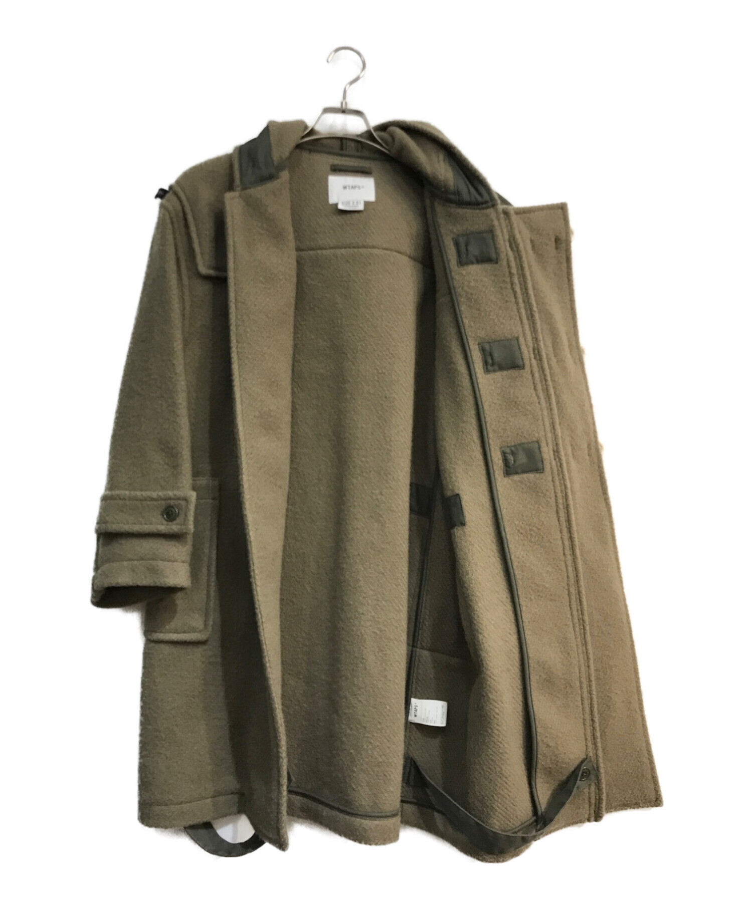 WTAPS (ダブルタップス) STRAITS COAT　172GWDT-JKM06 ベージュ サイズ:1