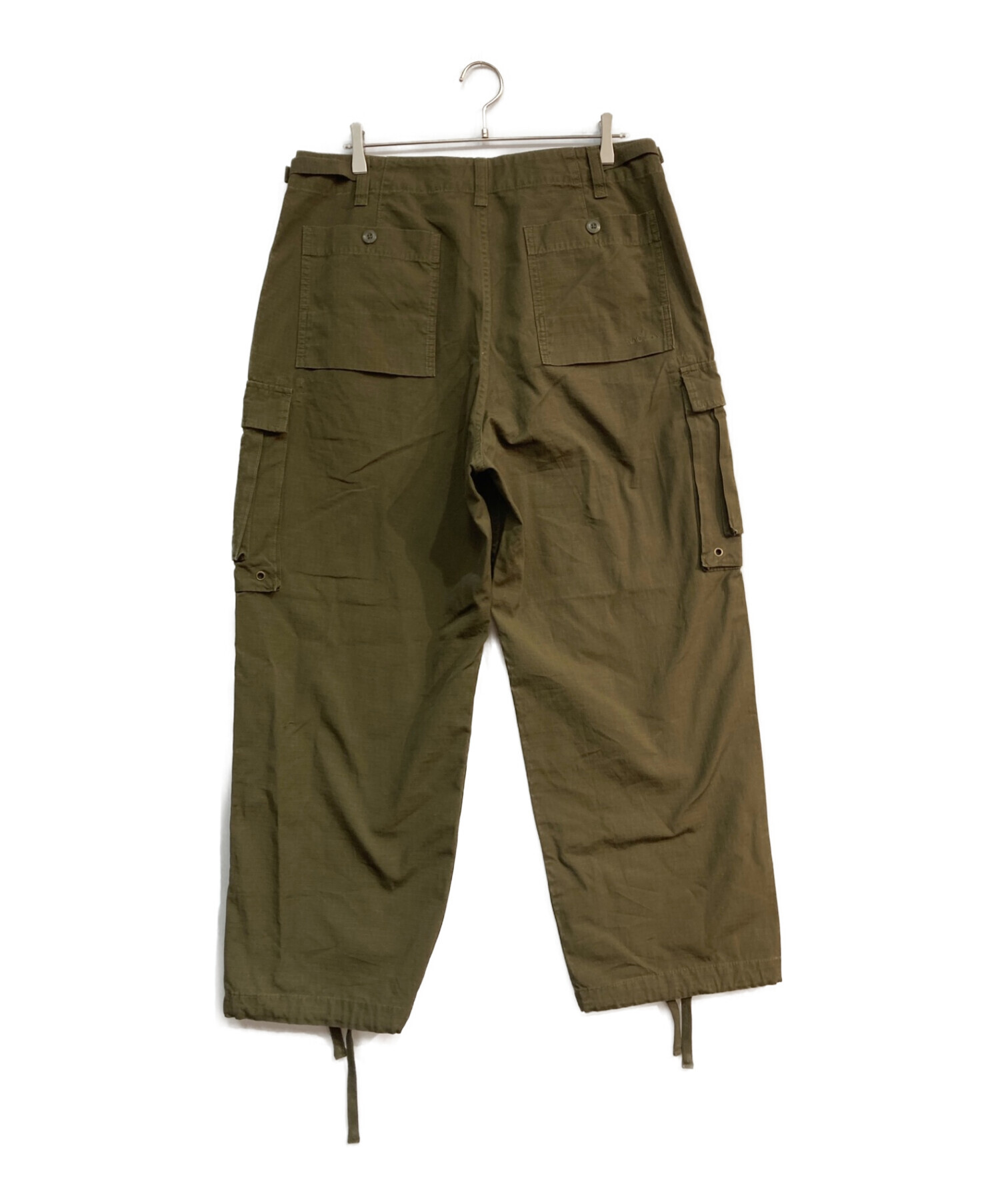 魅力の NAUTICA Rip Stop Cargo Pants オリーブ XL | artfive.co.jp