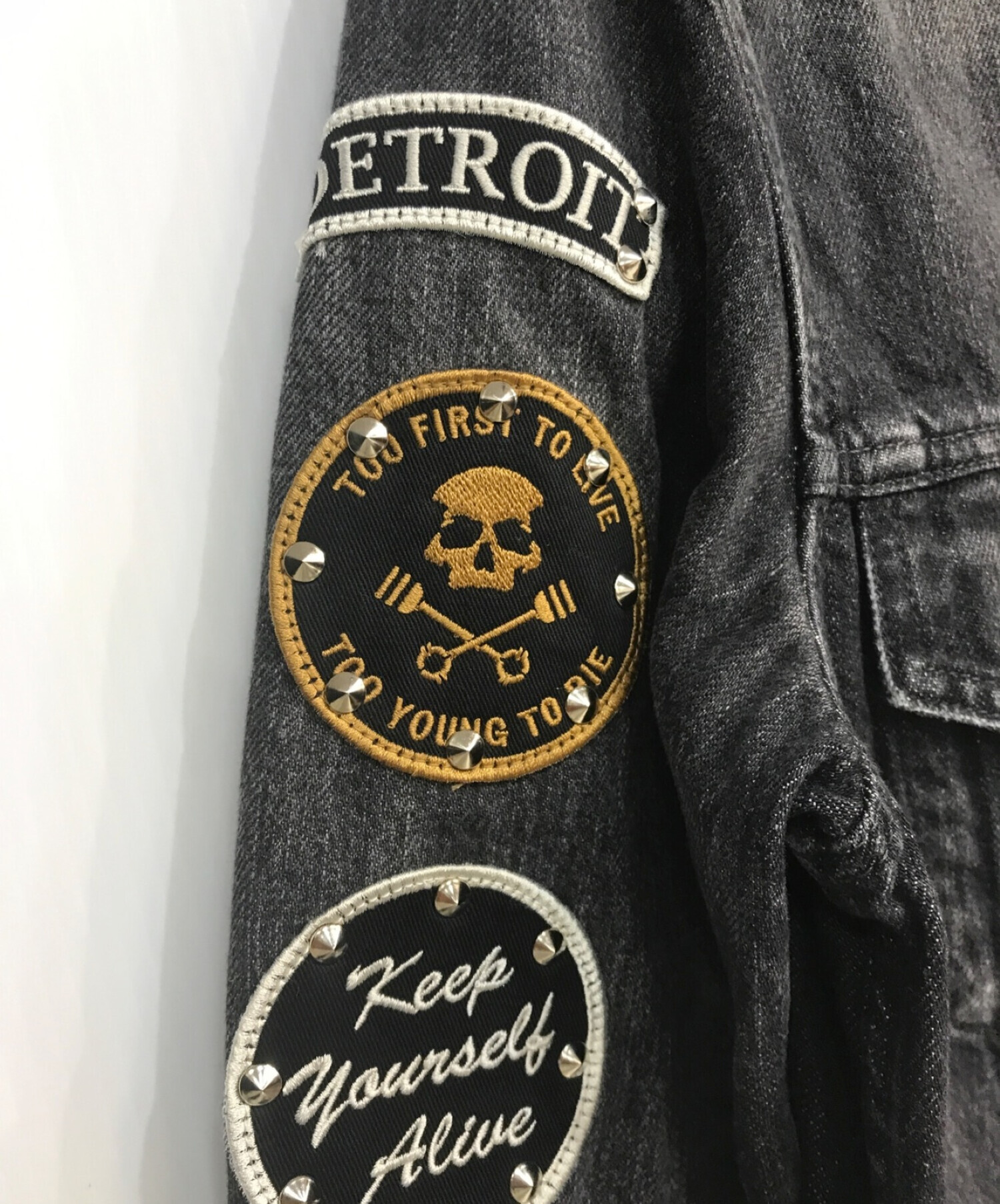 中古・古着通販】Hysteric Glamour (ヒステリックグラマー) USED加工S