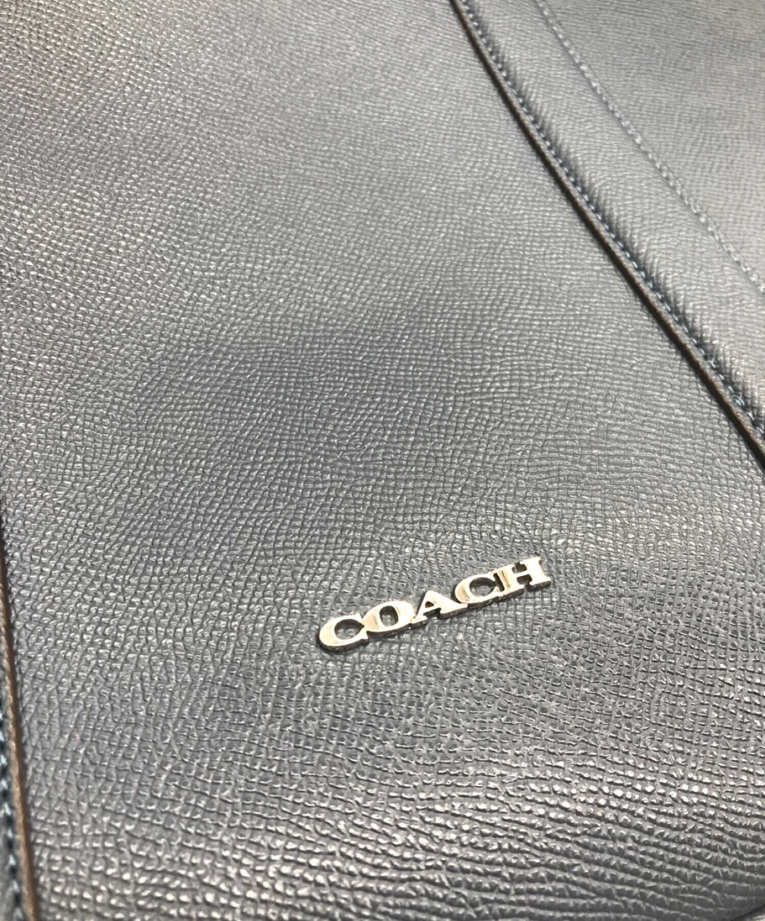 中古・古着通販】COACH (コーチ) ビジネスバッグ F59141 ネイビー