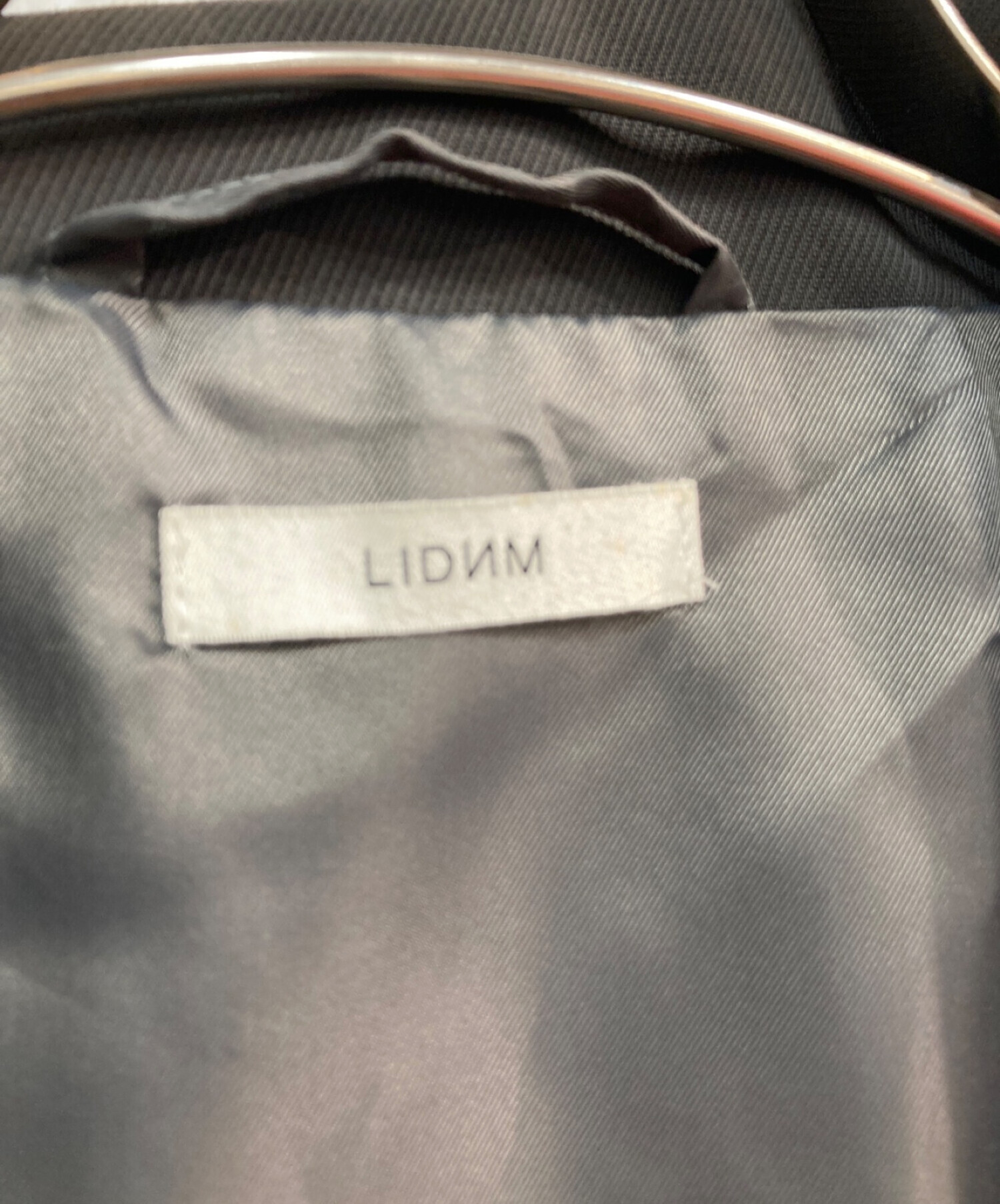 中古・古着通販】LIDnM (リドム) KERSEY FLIGHT JACKET グレー サイズ