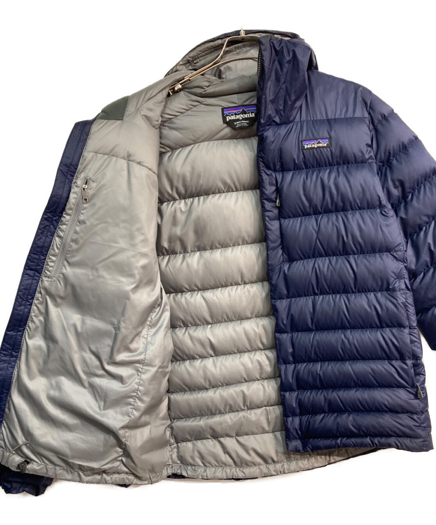 中古・古着通販】Patagonia (パタゴニア) ハイロフトダウンセーターフーディー 84901 ブルー サイズ:S｜ブランド・古着通販  トレファク公式【TREFAC FASHION】スマホサイト