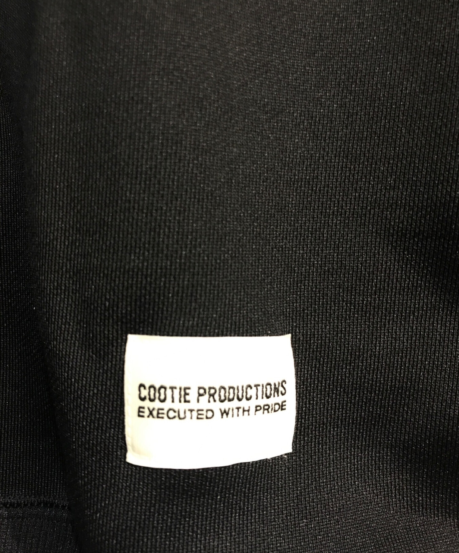 COOTIE PRODUCTIONS (クーティープロダクツ) N/C Terry Sweat Crew ブラック サイズ:L