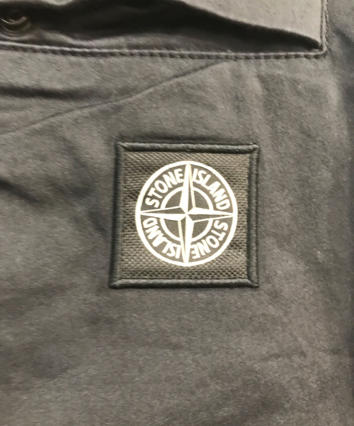 STONE ISLAND (ストーンアイランド) イージーテーパードパンツ　741530909 V0029 ブラック サイズ:32