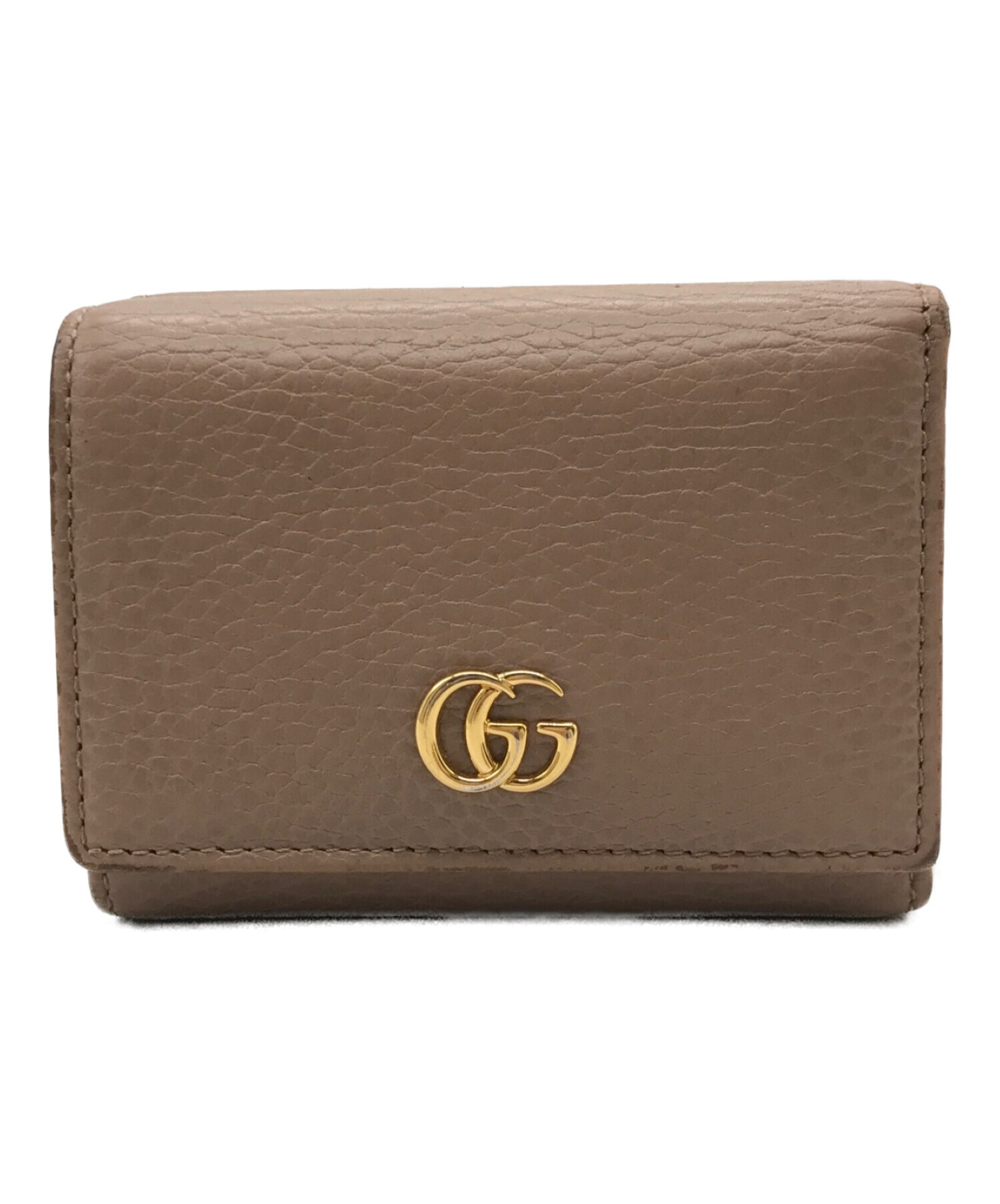 中古・古着通販】GUCCI (グッチ) GGマーモント コンパクトウォレット