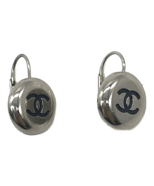 中古・古着通販】CHANEL (シャネル) メタルフックピアス ココマーク