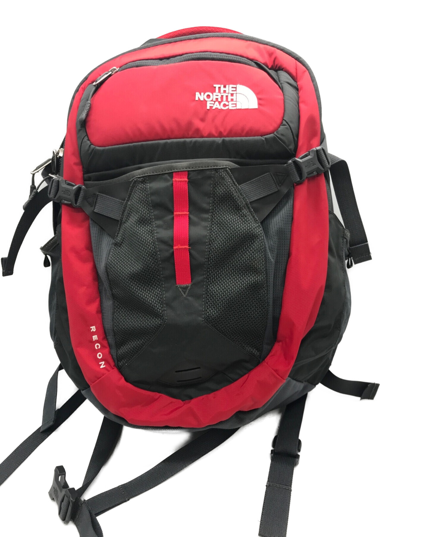 The north face online backpack red