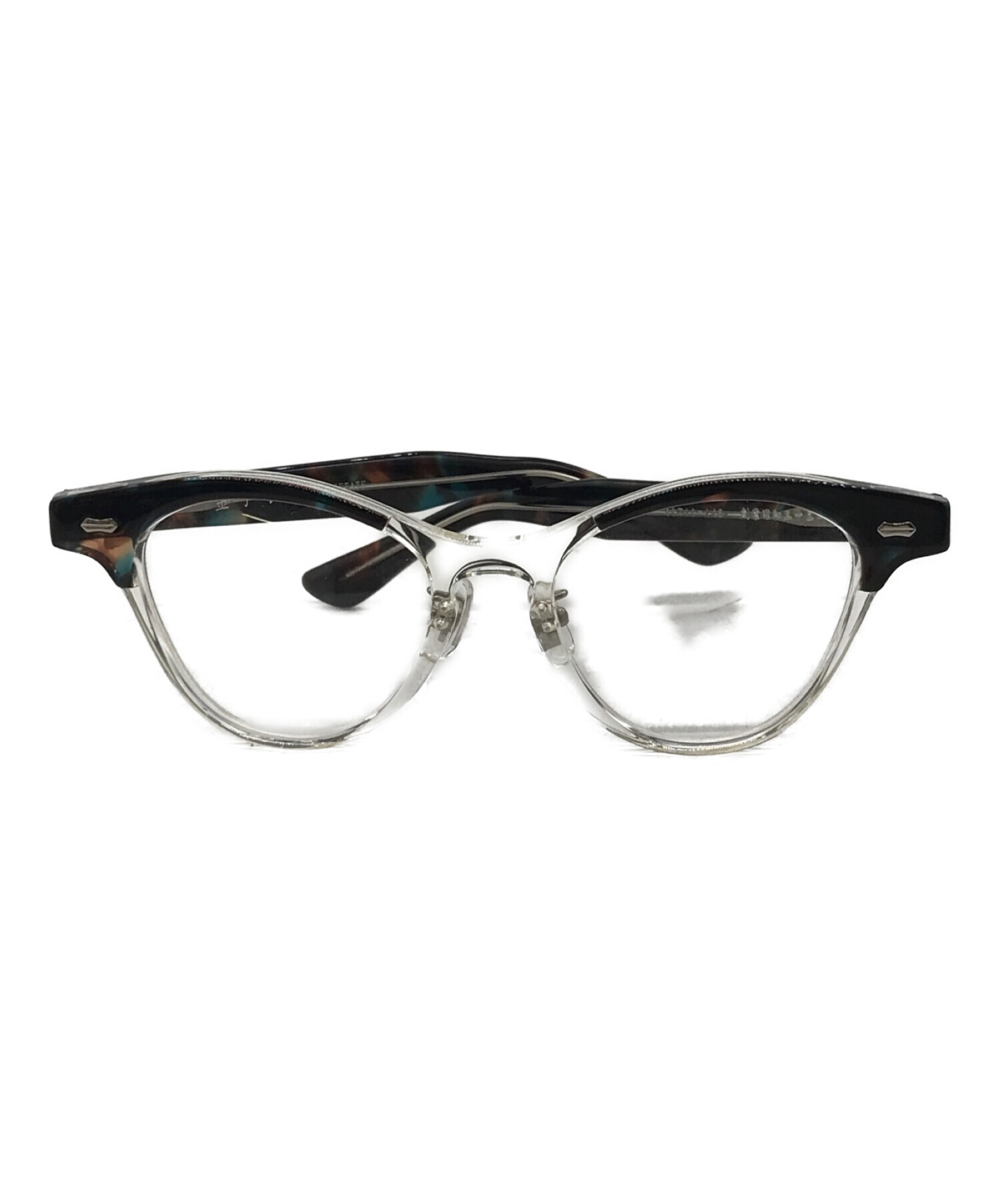 金子眼鏡 (カネコメガネ) フォックス型伊達眼鏡　KA-50