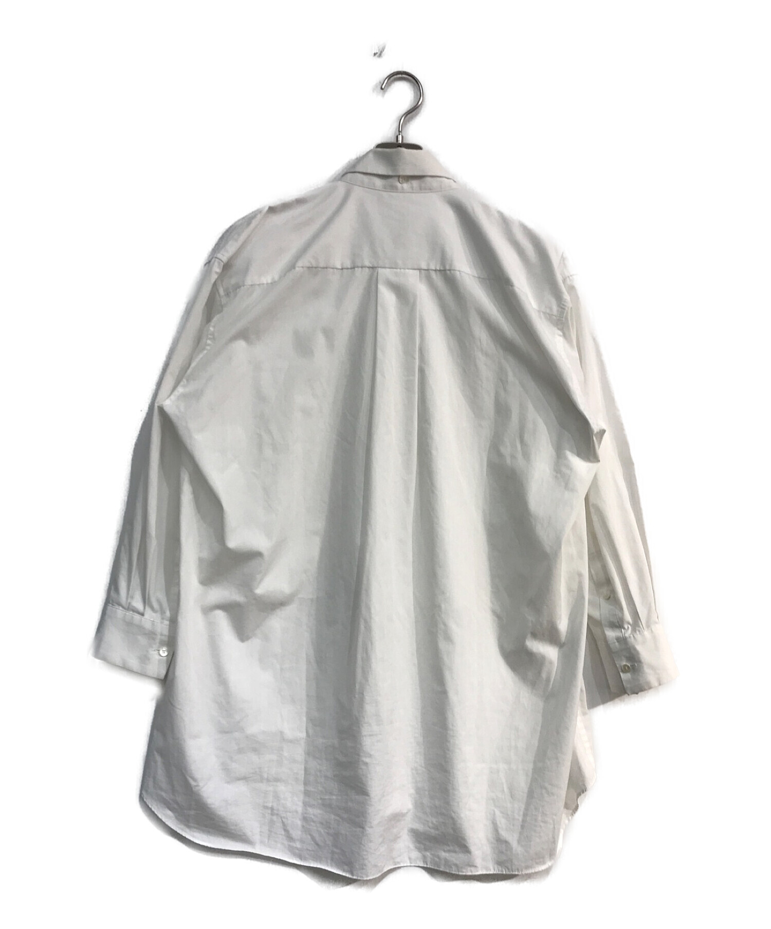 中古・古着通販】sacai (サカイ) Bianco maxi shirt with cut-out