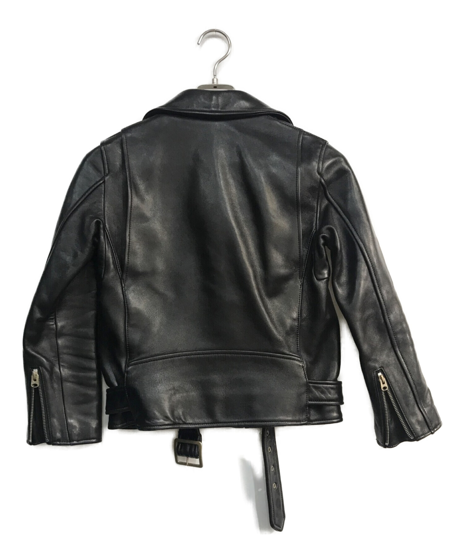 beautiful people (ビューティフルピープル) vintage leather riders jacket　1000402411  ブラック サイズ:140