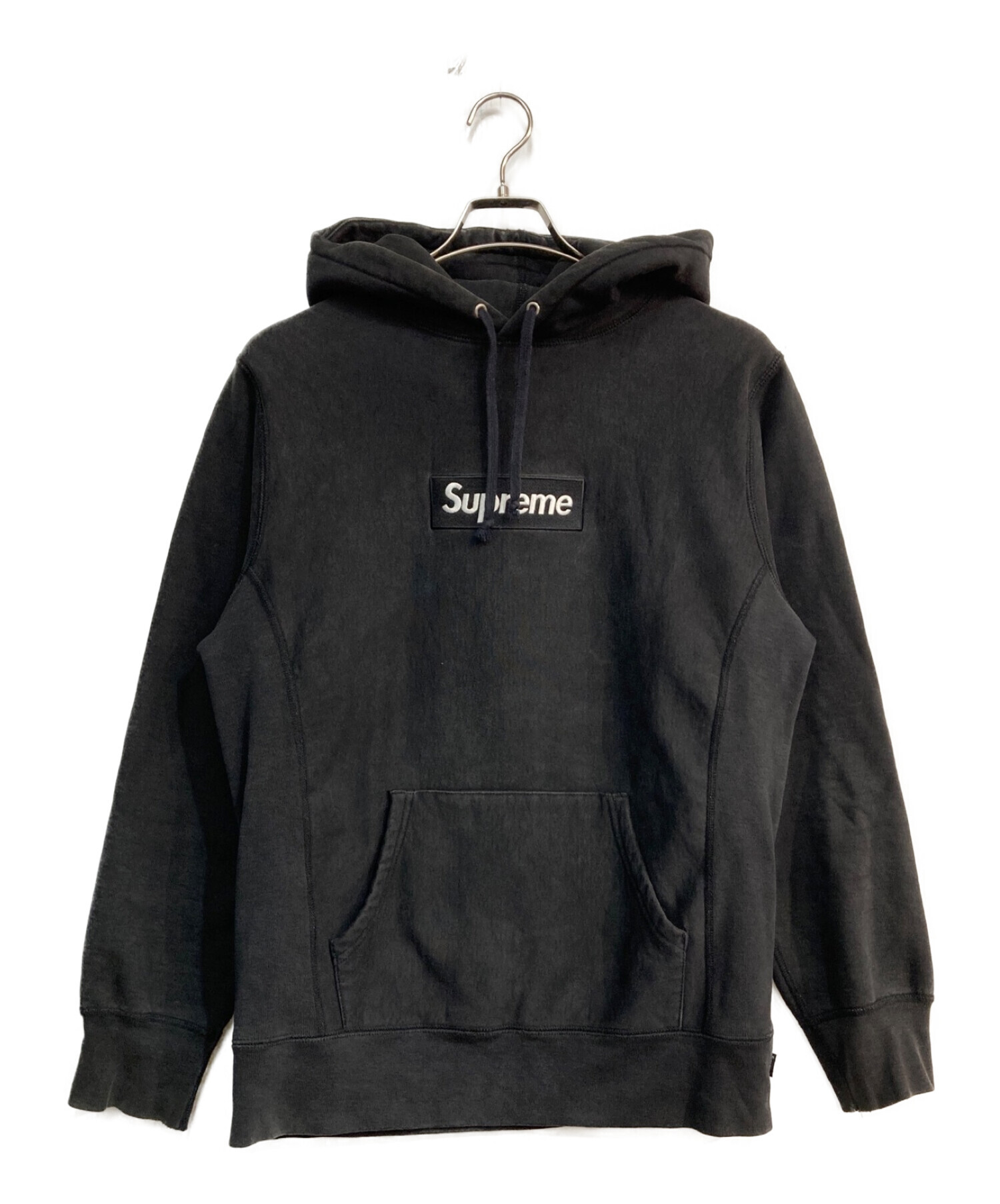 Supreme (シュプリーム) 16AW Box Logo Hooded Sweatshirt　hoodie　ブラック ブラック サイズ:Ｍ