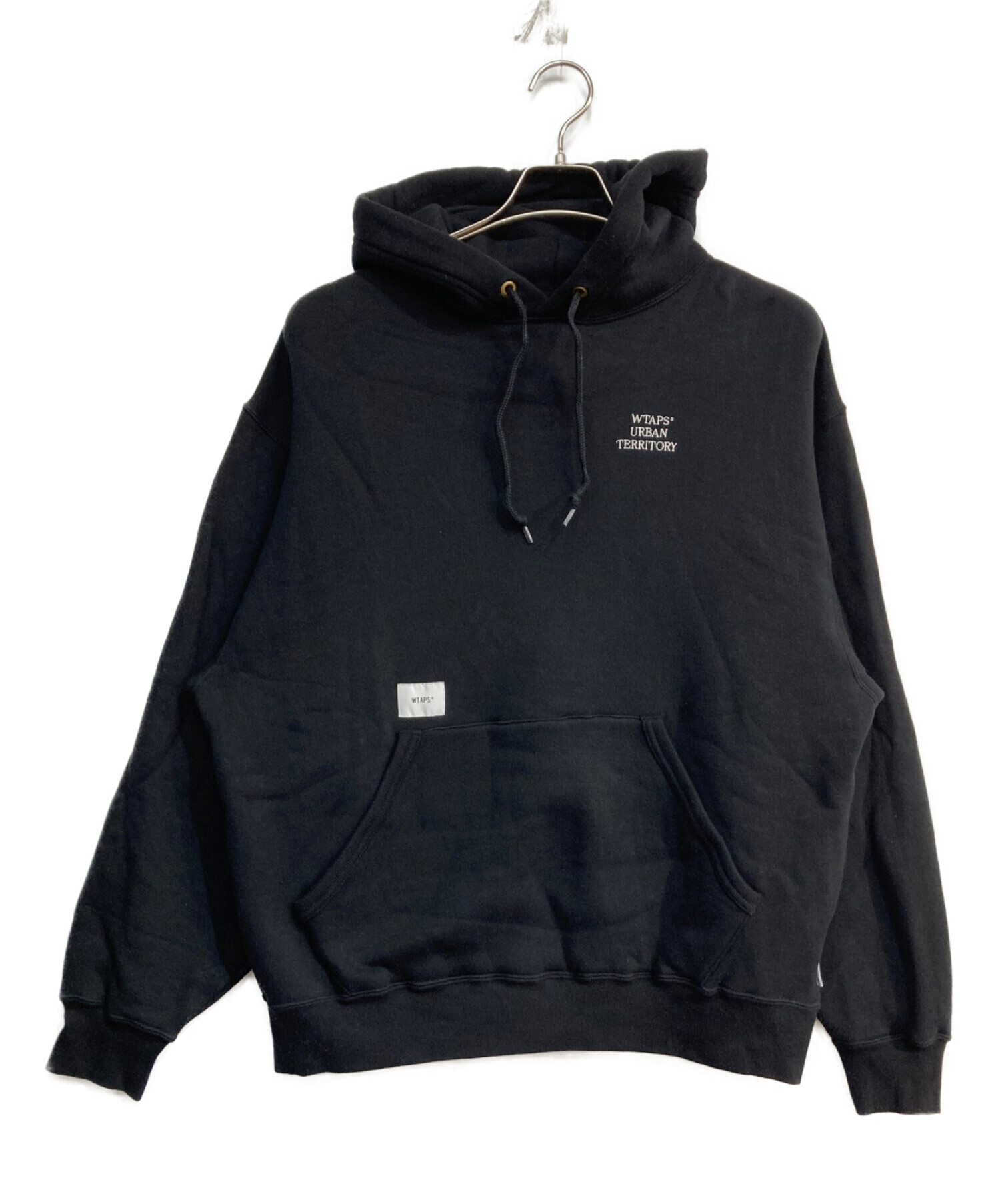 WTAPS (ダブルタップス) All/HOODDY/COTTON.WUT　222ATDT-CSM20　hoodie　ブラック ブラック サイズ:X02