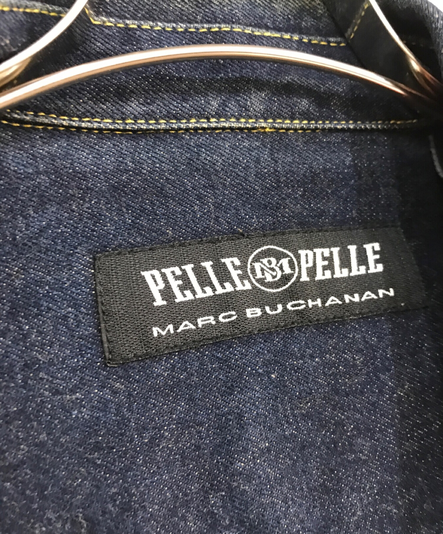 ▽Og1001 PELLE PELLE デニムセットアップ裾などにスレがございます