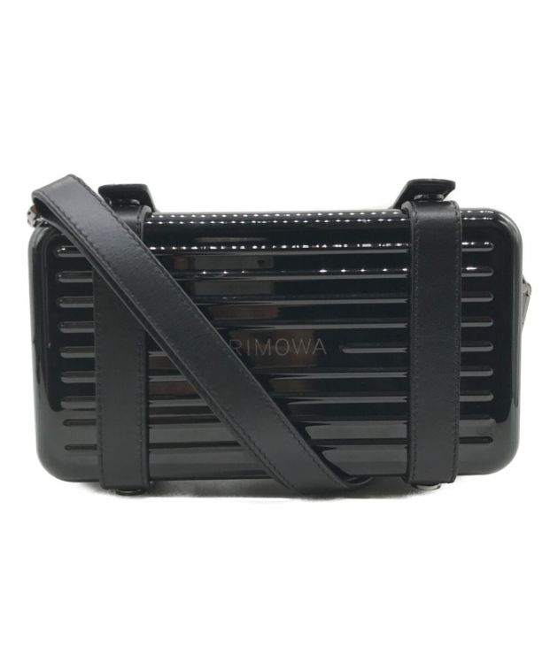 中古・古着通販】RIMOWA (リモワ) ポリカーボネート クロスボディバッグ ショルダーバッグ ブラック ブラック サイズ:-｜ブランド・古着通販  トレファク公式【TREFAC FASHION】スマホサイト