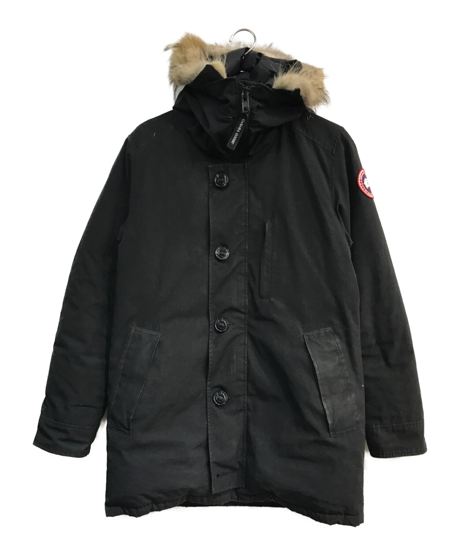 中古・古着通販】CANADA GOOSE (カナダグース) JASPER PARKA 3438JM R ブラック サイズ:Ｍ｜ブランド・古着通販  トレファク公式【TREFAC FASHION】スマホサイト