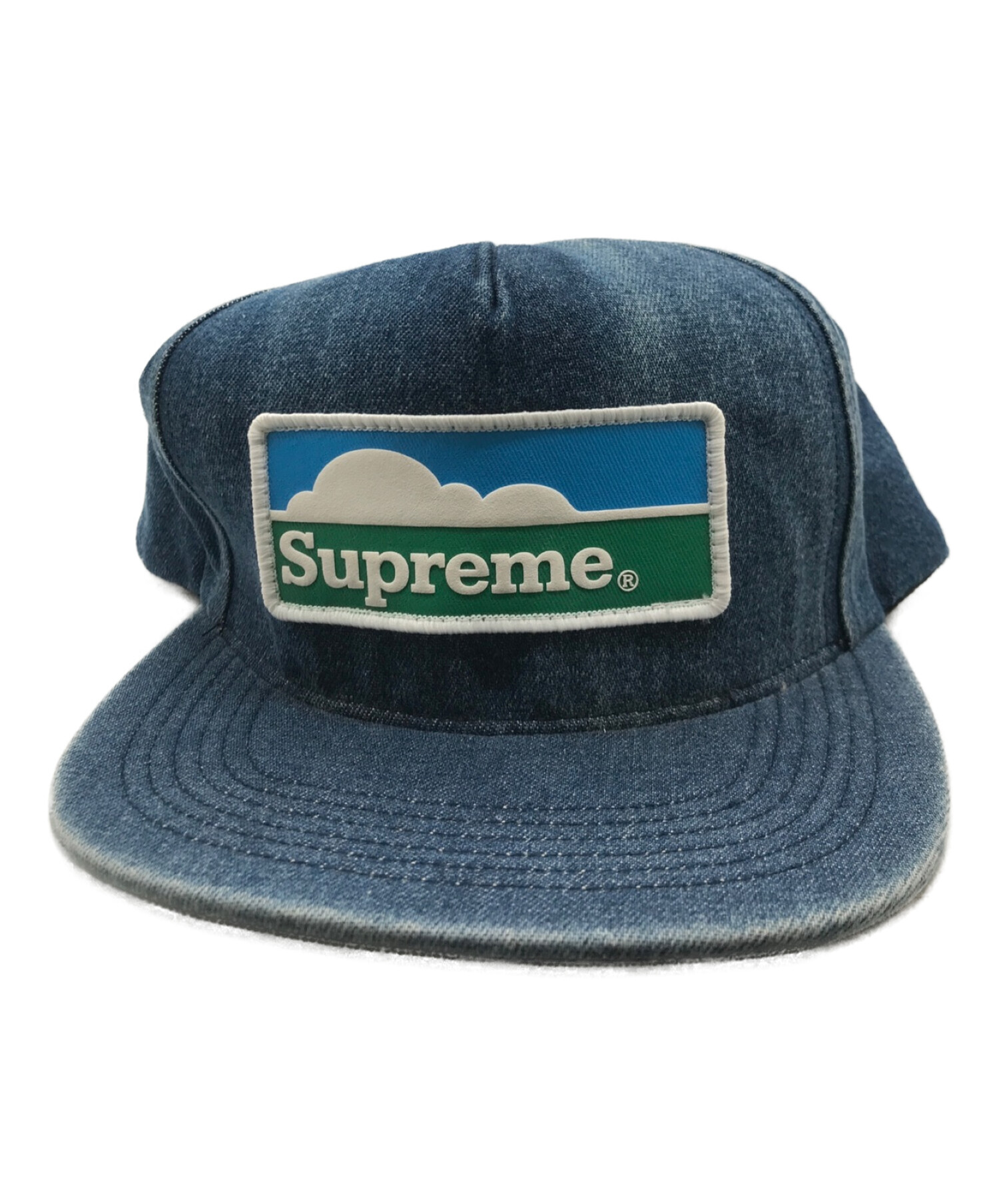 Supreme (シュプリーム) Horizon 5-Panel Cap　 18AW インディゴ