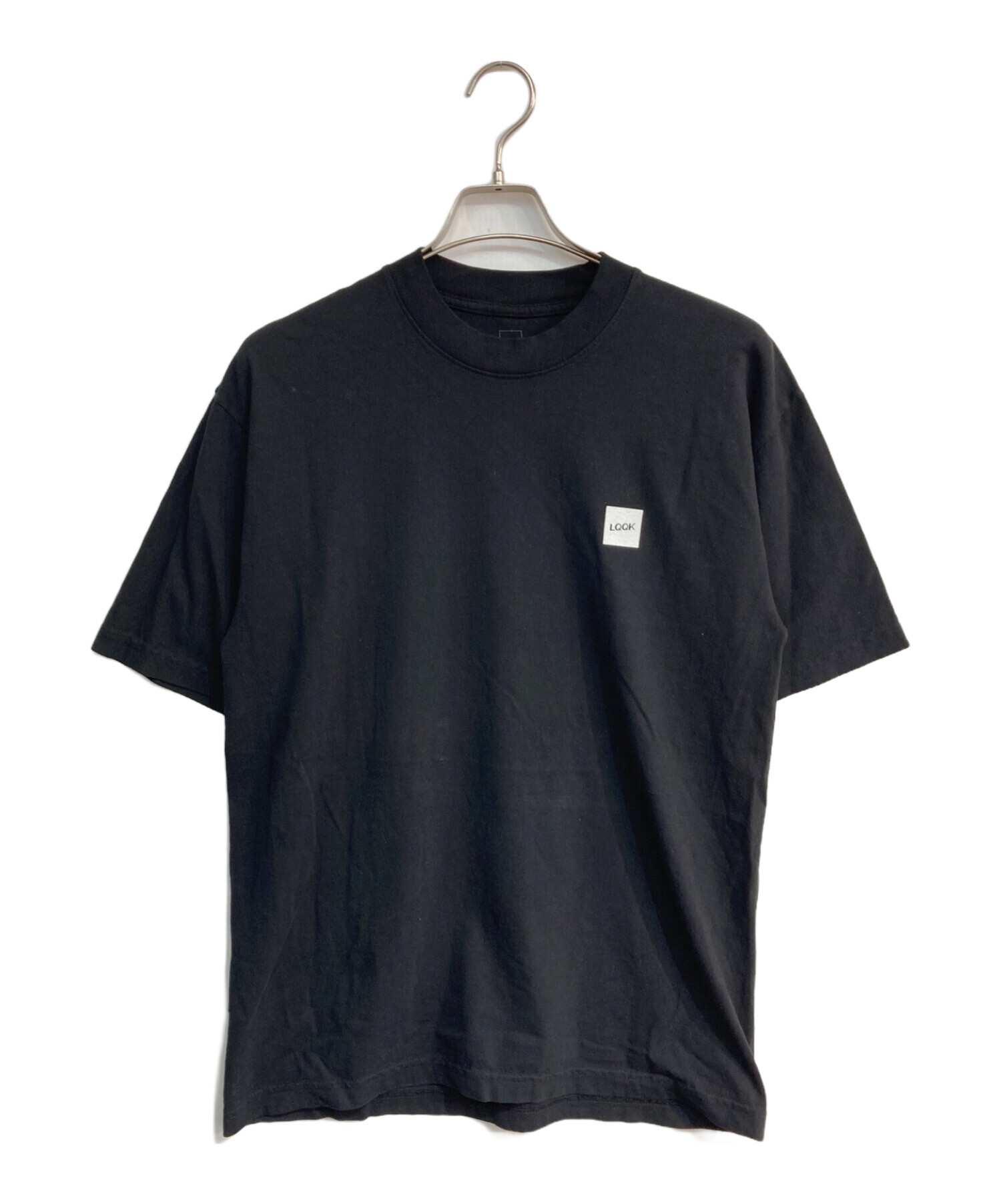 LQQK STUDIO (ルックスタジオ) LQQK SHOP SHIRT SHORT SLEEVE TEE　LQA23ST04 ブラック サイズ:M