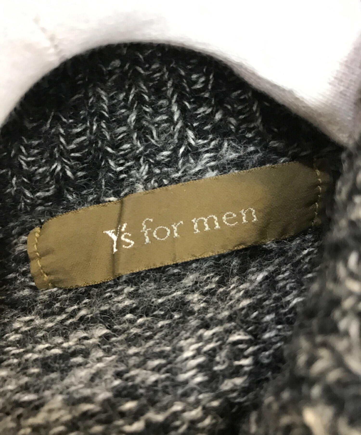 中古・古着通販】Y'S for men (ワイズフォーメン) タートルネックニット ML-K04-125 グレー サイズ:-｜ブランド・古着通販  トレファク公式【TREFAC FASHION】スマホサイト