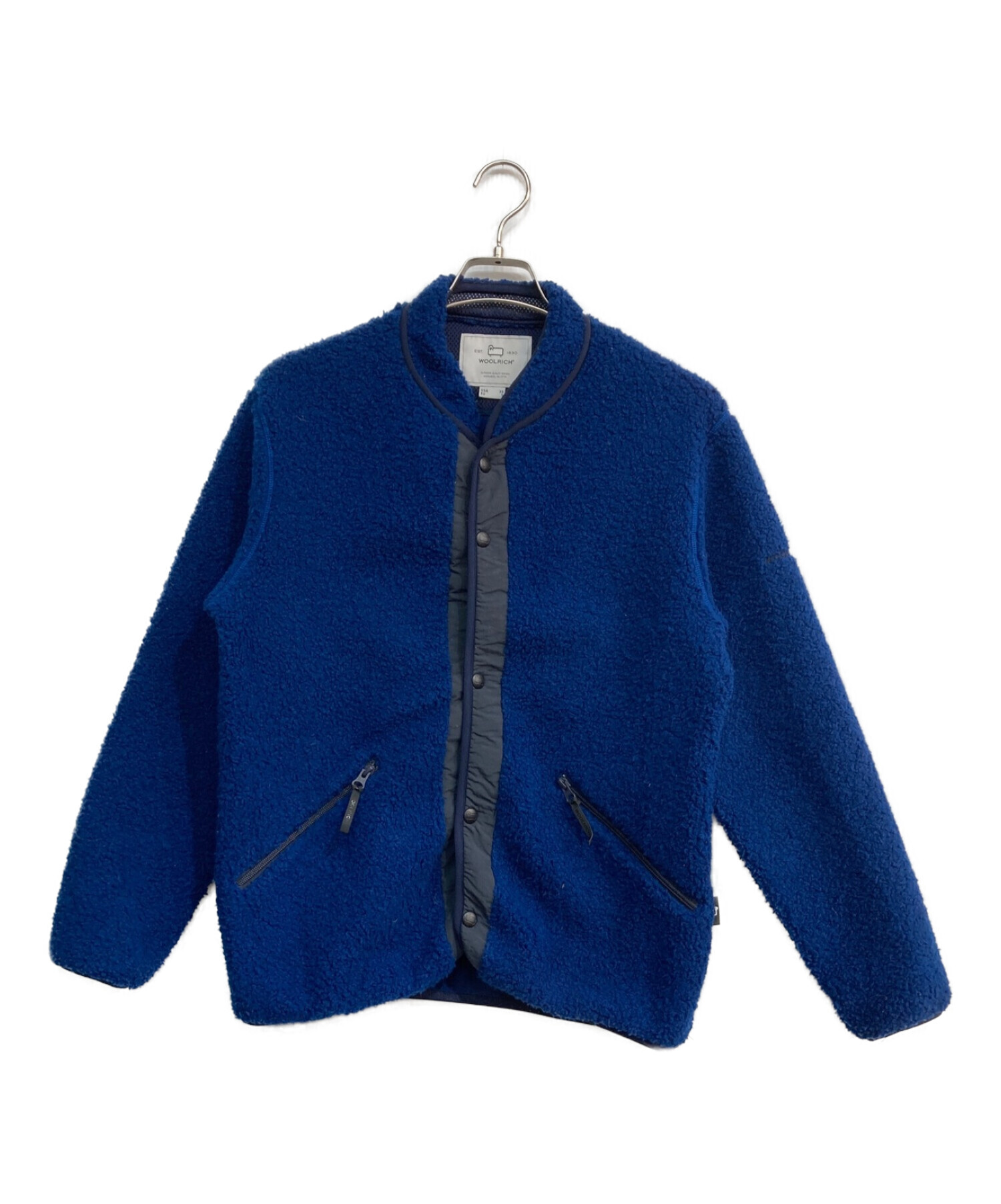 WOOLRICH (ウールリッチ) LIGHT PILE JACKET　WJOU0064 ブルー サイズ: USA XS