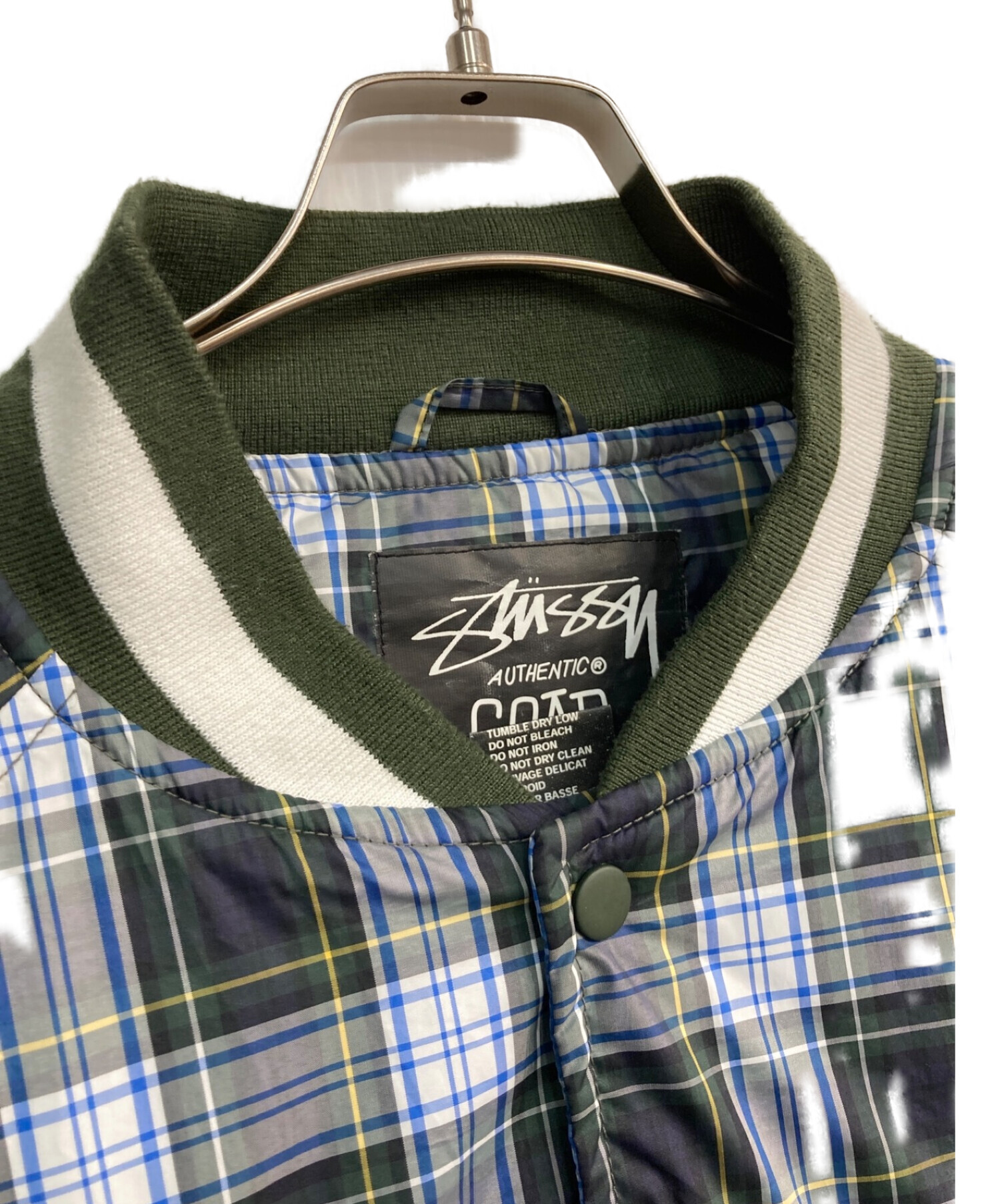 中古・古着通販】stussy (ステューシー) THERMOLITE 中綿チェック