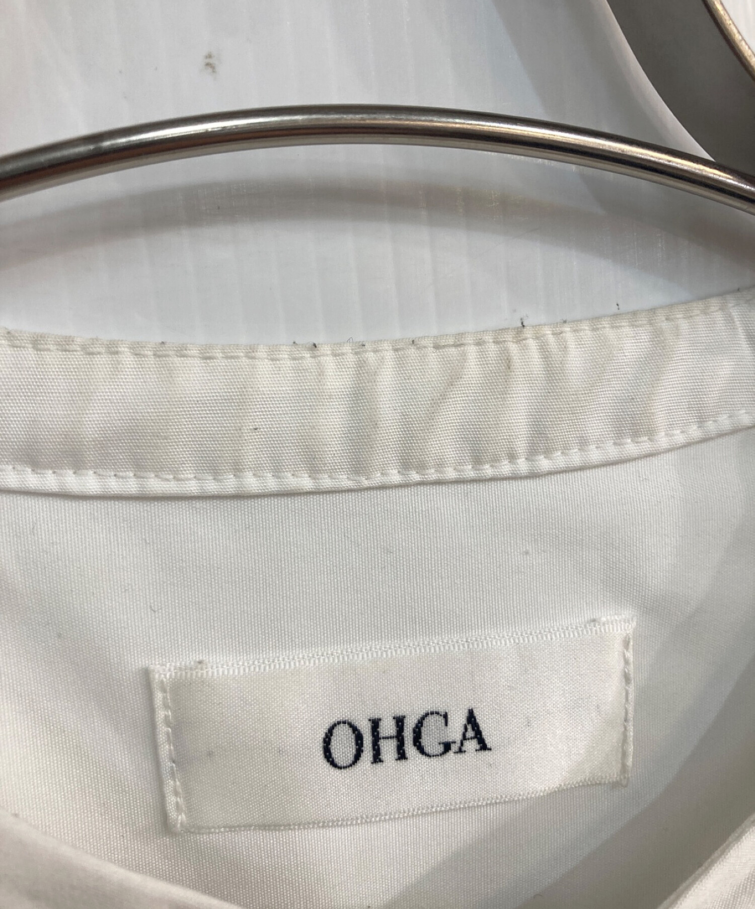 中古・古着通販】OHGA (オオガ) ボウタイブラウス ホワイト サイズ:Free｜ブランド・古着通販 トレファク公式【TREFAC  FASHION】スマホサイト