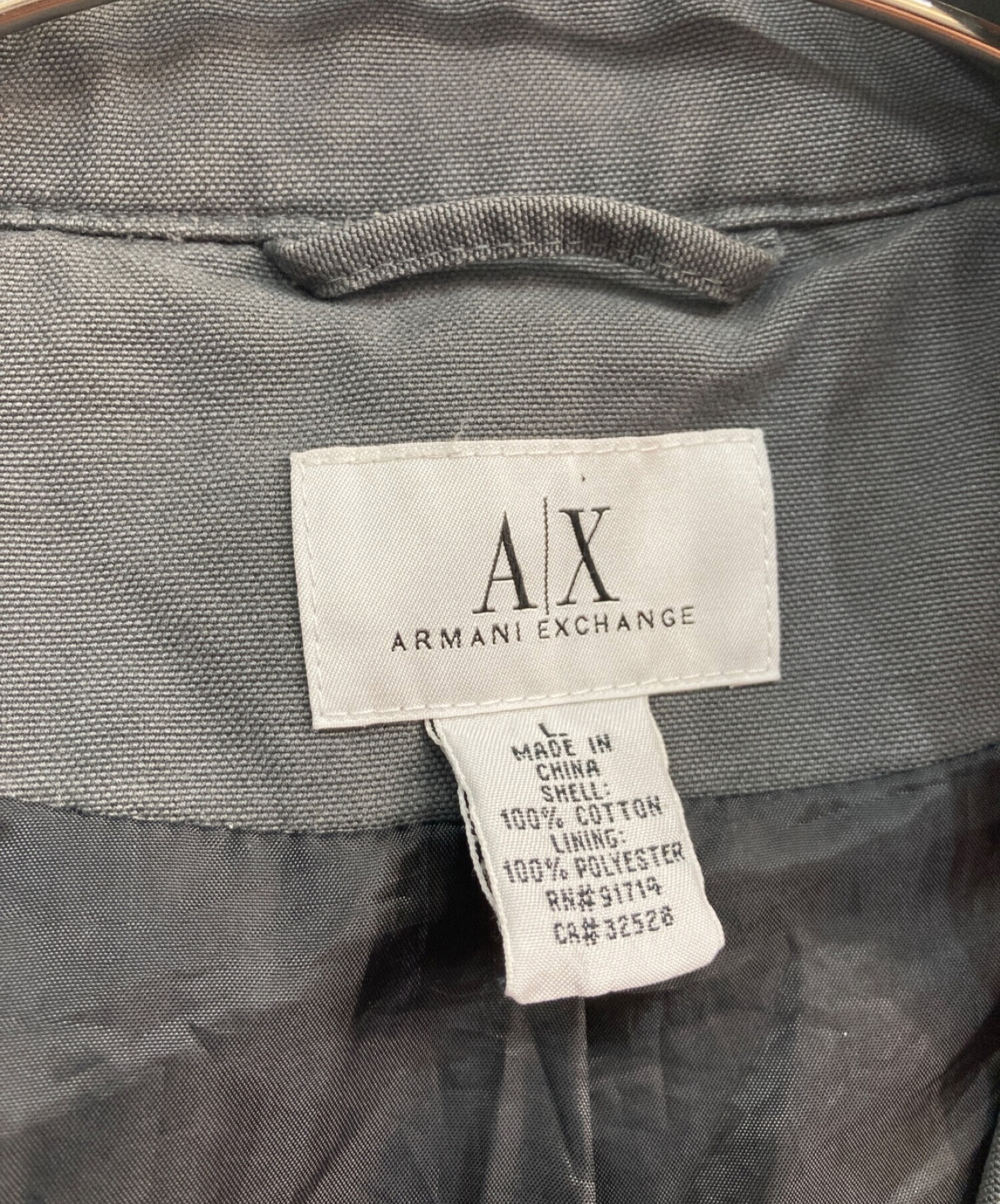 中古・古着通販】ARMANI EXCHANGE (アルマーニ エクスチェンジ) ジップ