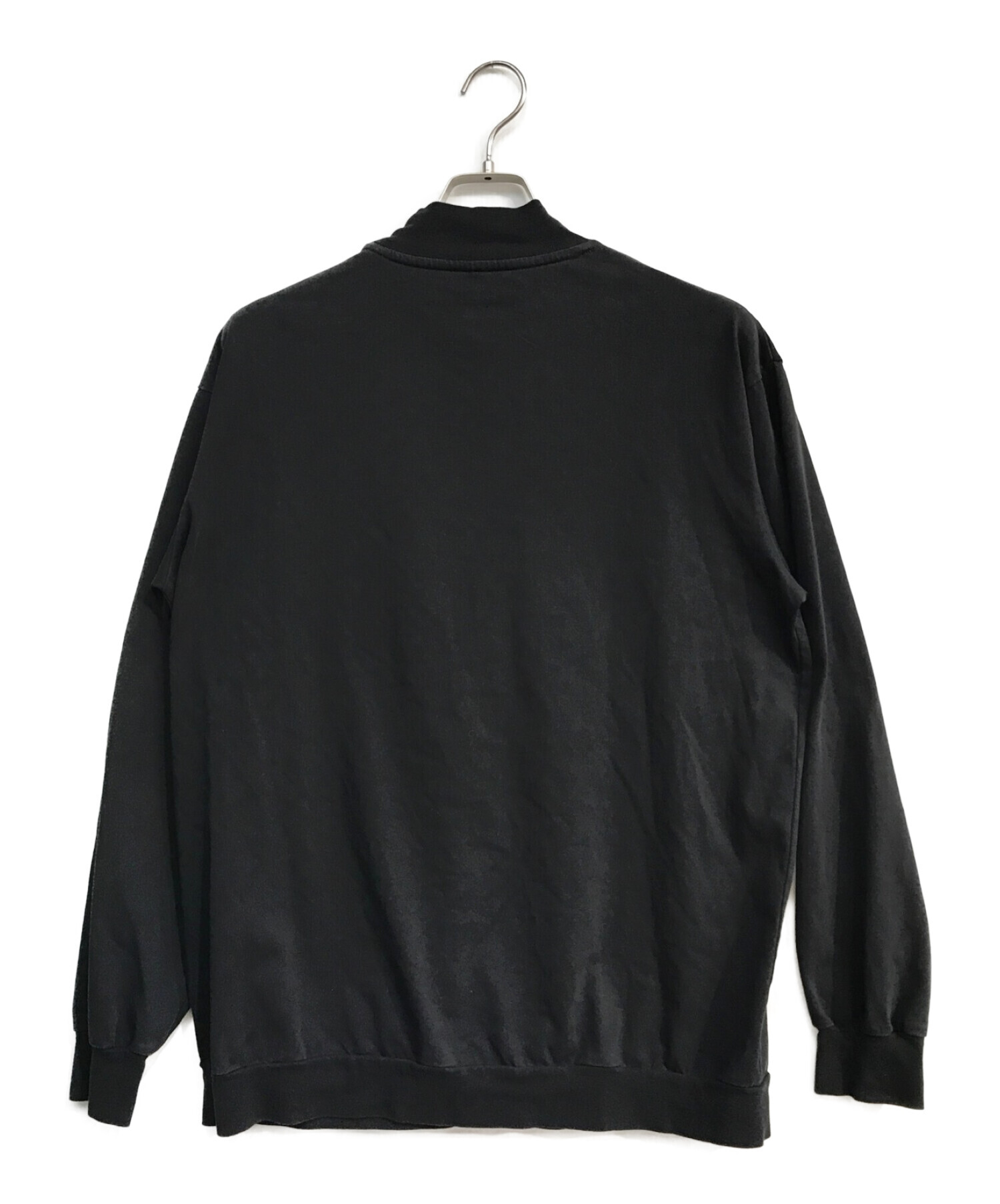 FreshServiceSport (フレッシュサービス) DOUBLE JERSEY DRY TECH L/S MOCK NECK TEE　 FSS-23-TE 546 ブラック サイズ:M