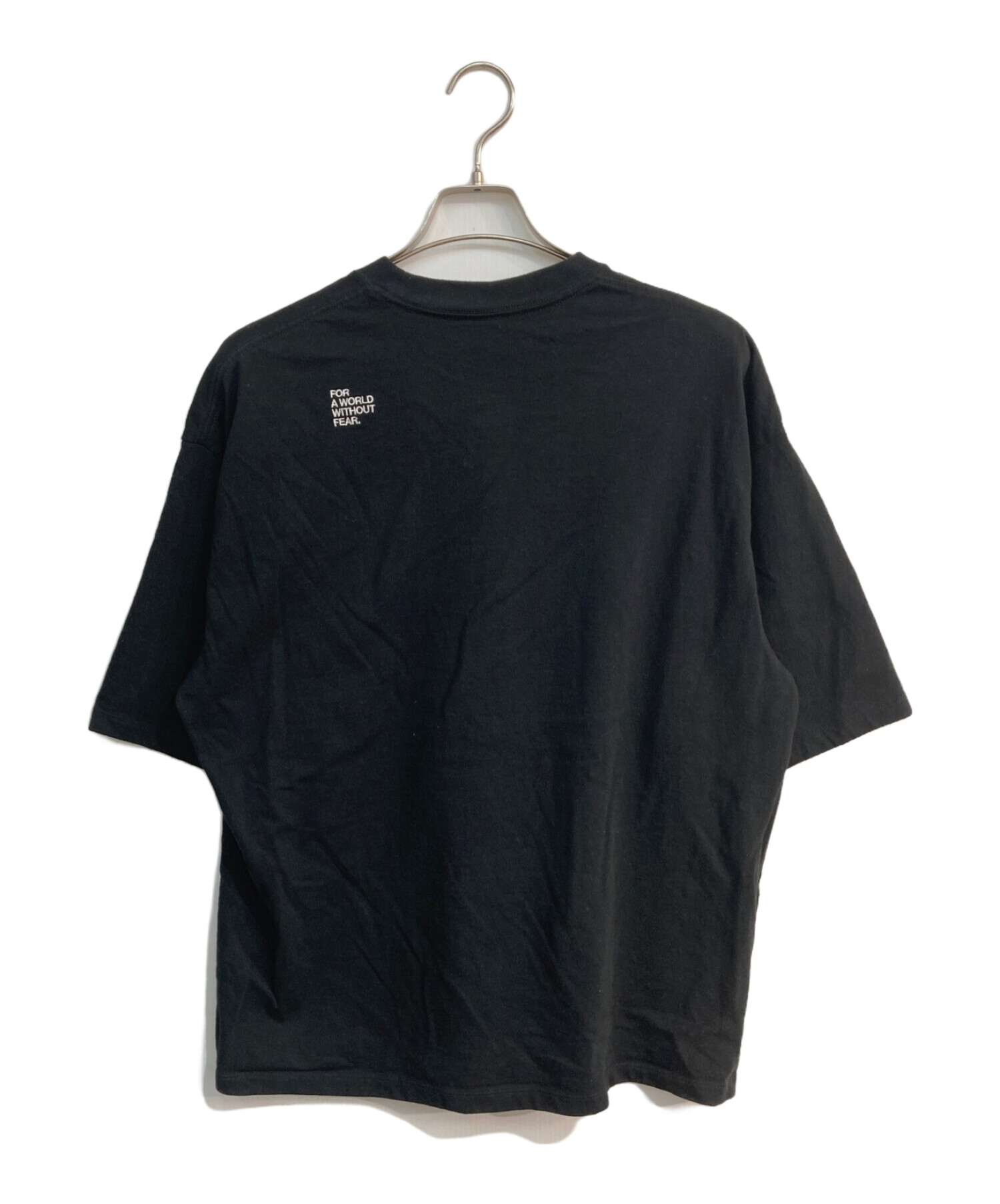 中古・古着通販】FreshService (フレッシュサービス) VIBTEX S/S CREW NECK TEE ブラック サイズ:M｜ブランド・古着通販  トレファク公式【TREFAC FASHION】スマホサイト